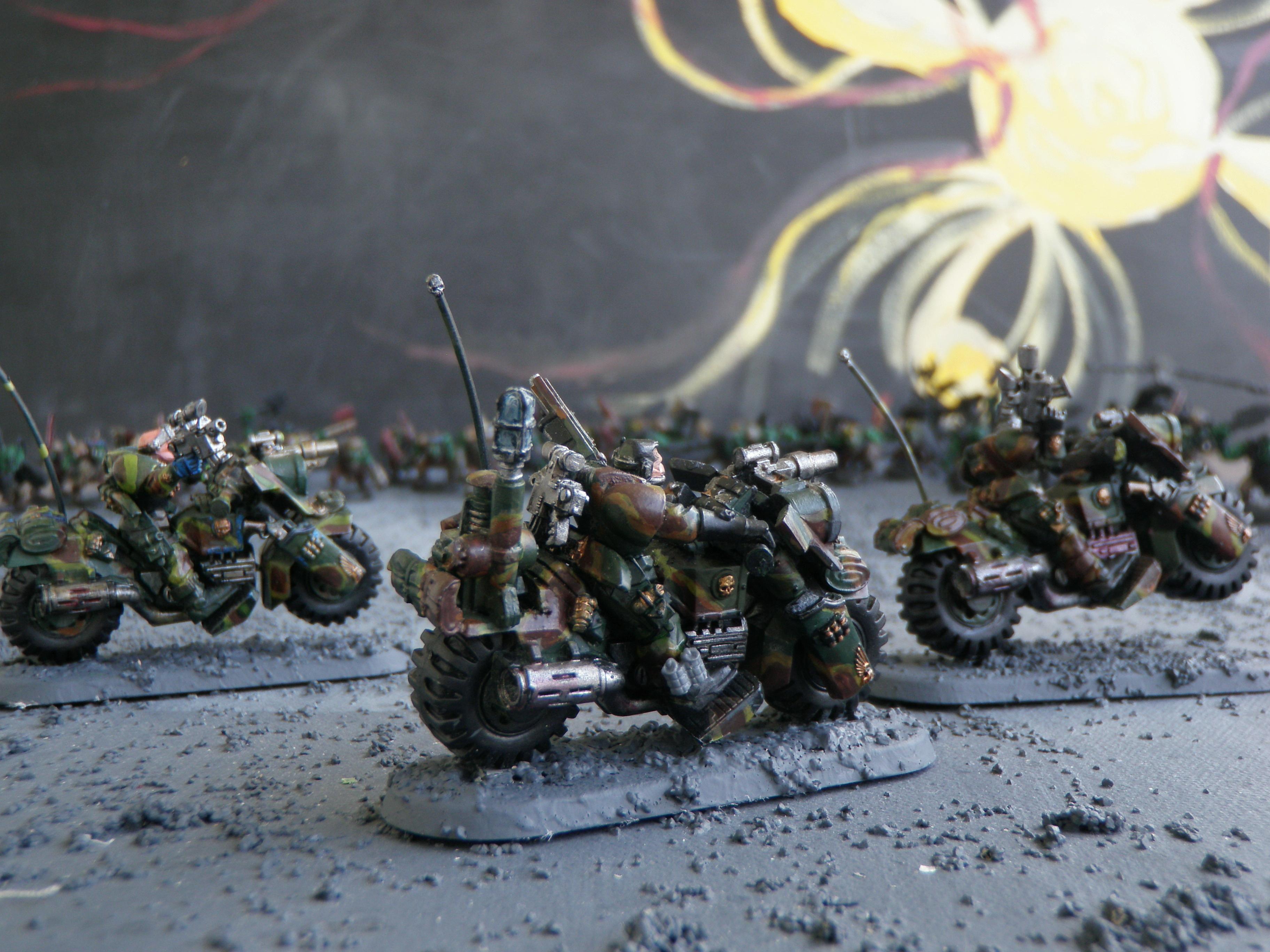 Astartes Grenade Launcher, Bike, Camouflage, Locator Beacon, Scouts, Space Marines