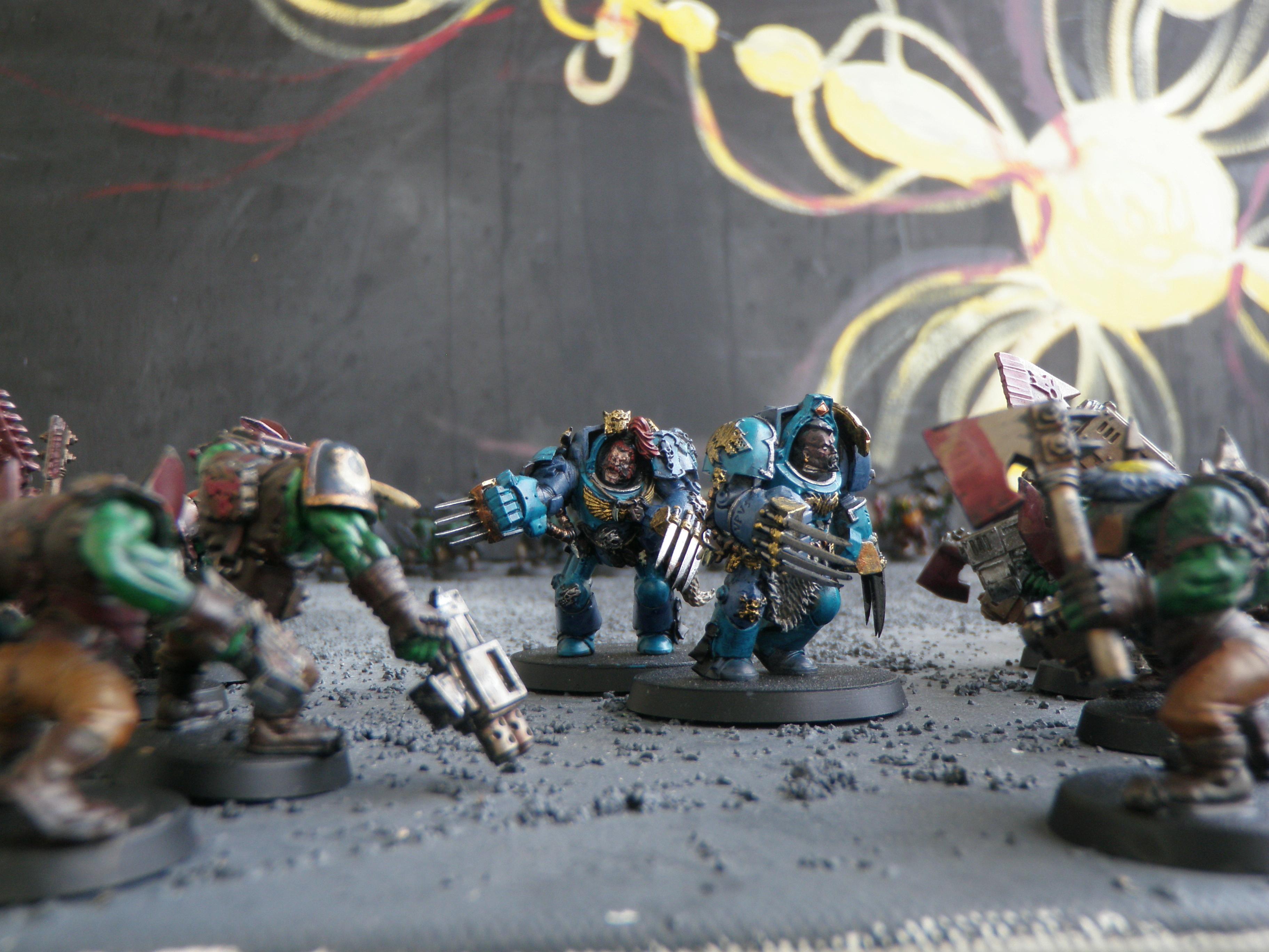 Space Wolves, Terminator Armor, Wolf Claws