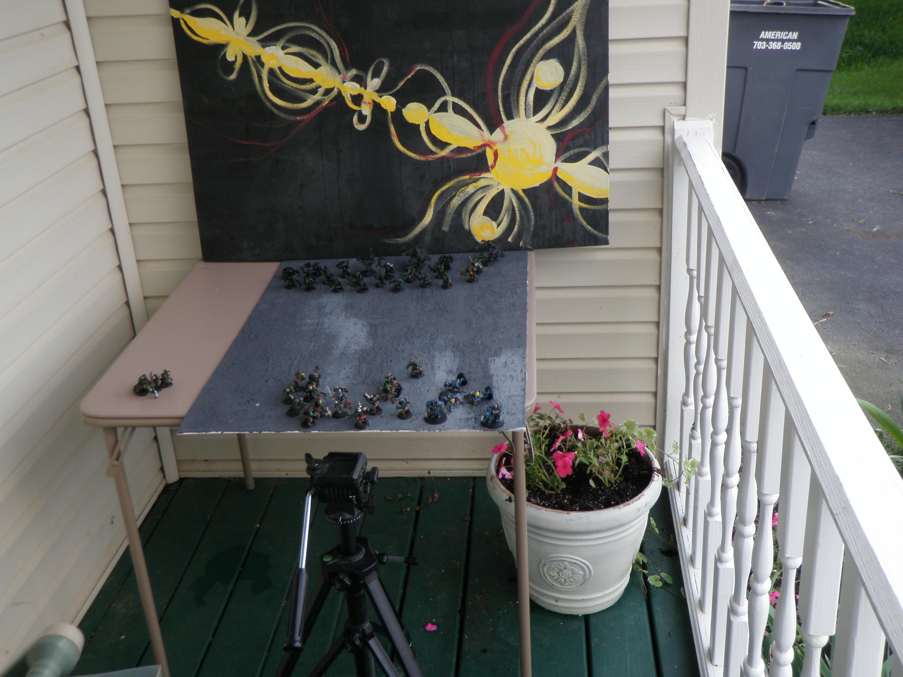 My outdoor studio