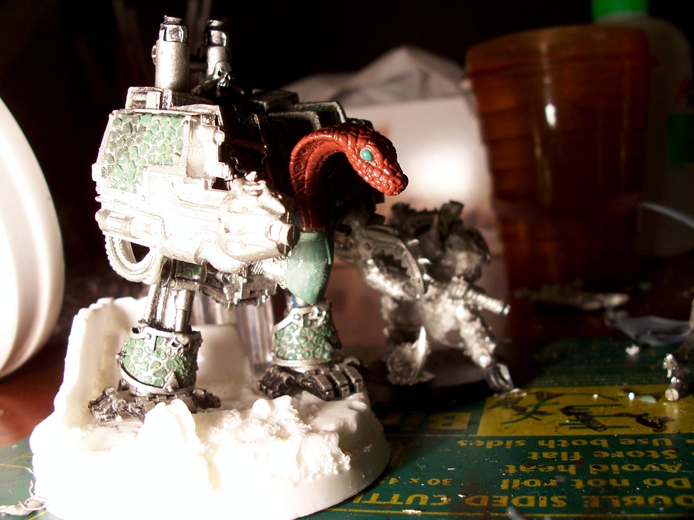 Alpha Legion, Chaos, Dreadnought, Work In Progress