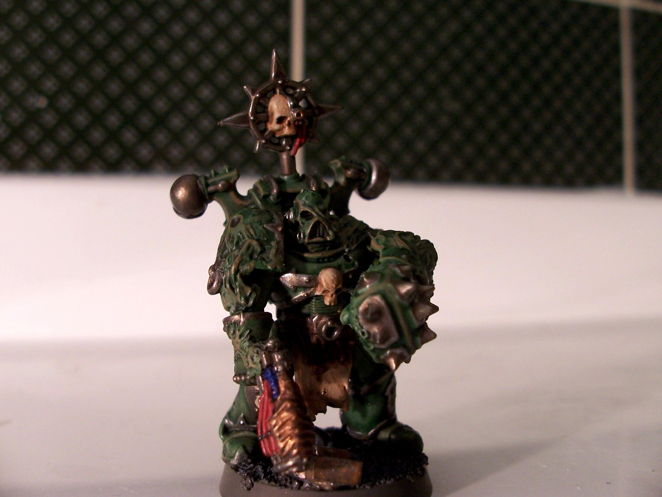 Plague Marine - Champion (still WIP, a little painting still to do)
