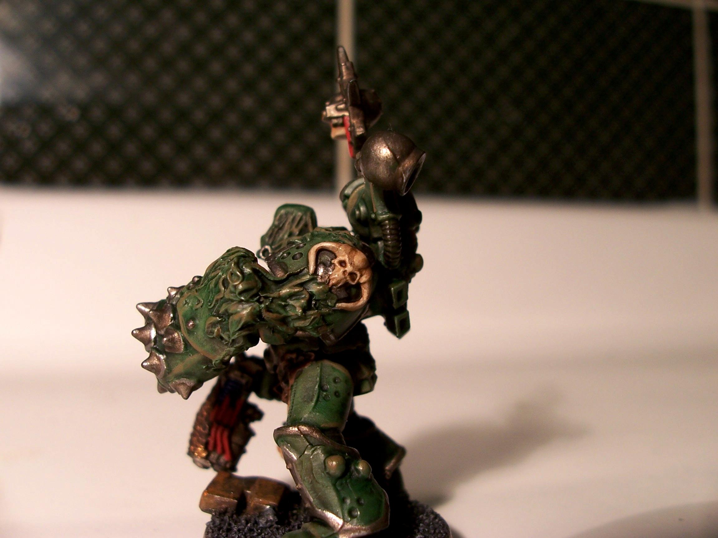 Plague Marine - Champion (still WIP, a little painting still to do)