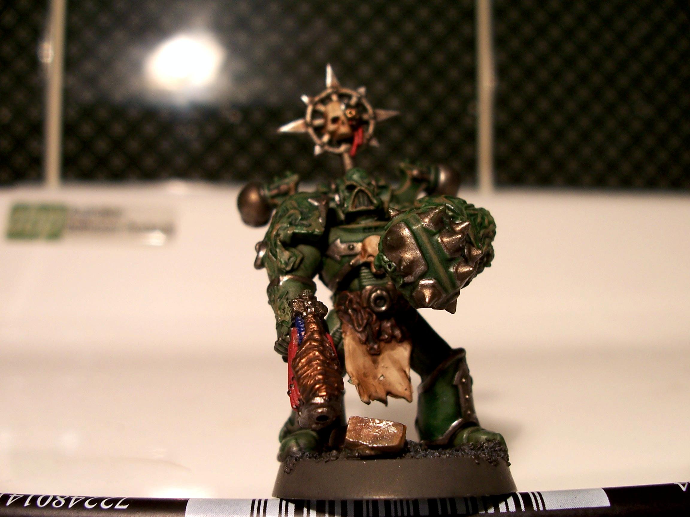 Plague Marine - Champion (still WIP, a little painting still to do)