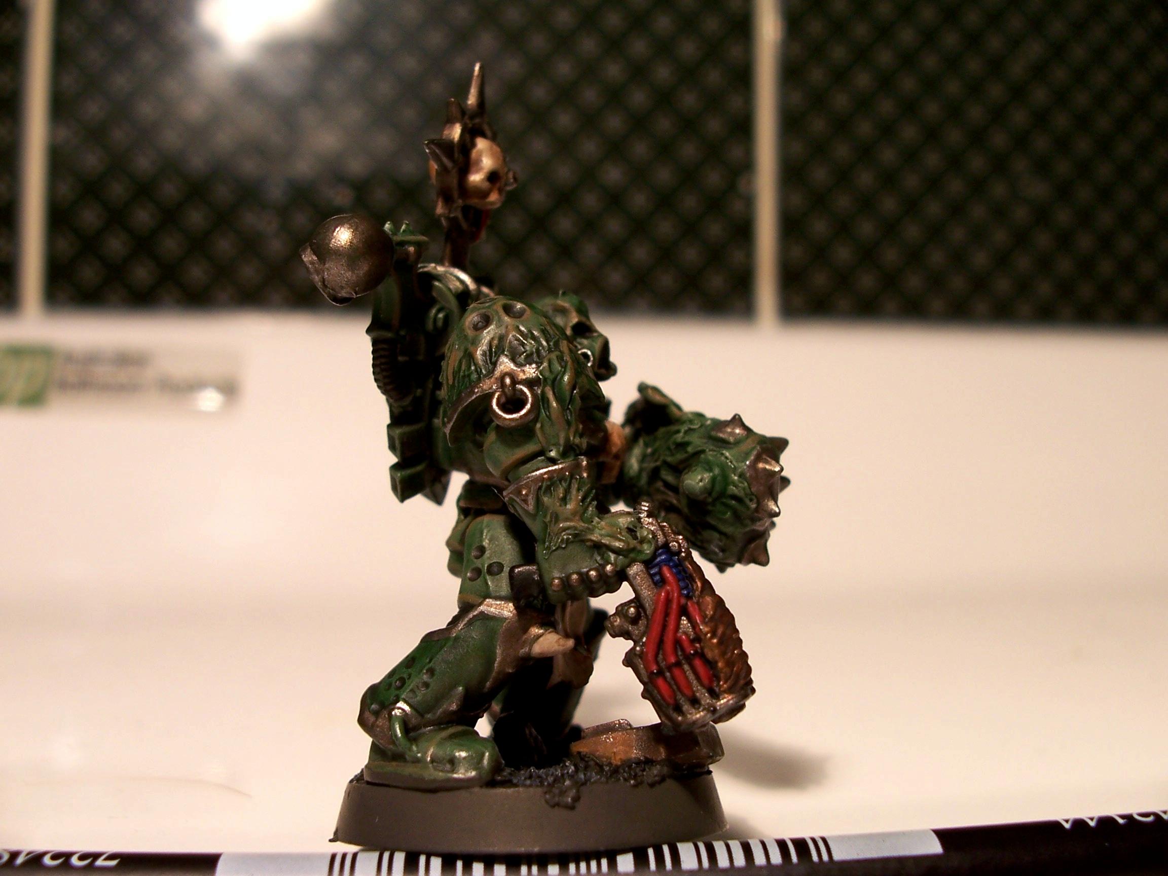 Plague Marine - Champion (still WIP, a little painting still to do)