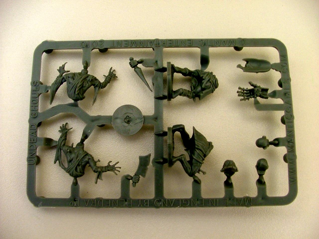 Mantic Ghoul Sprue reverse