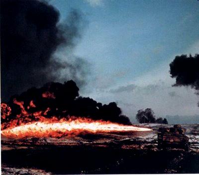 Armoured, Colour, Flame Tank, Hell Hound, World War 2