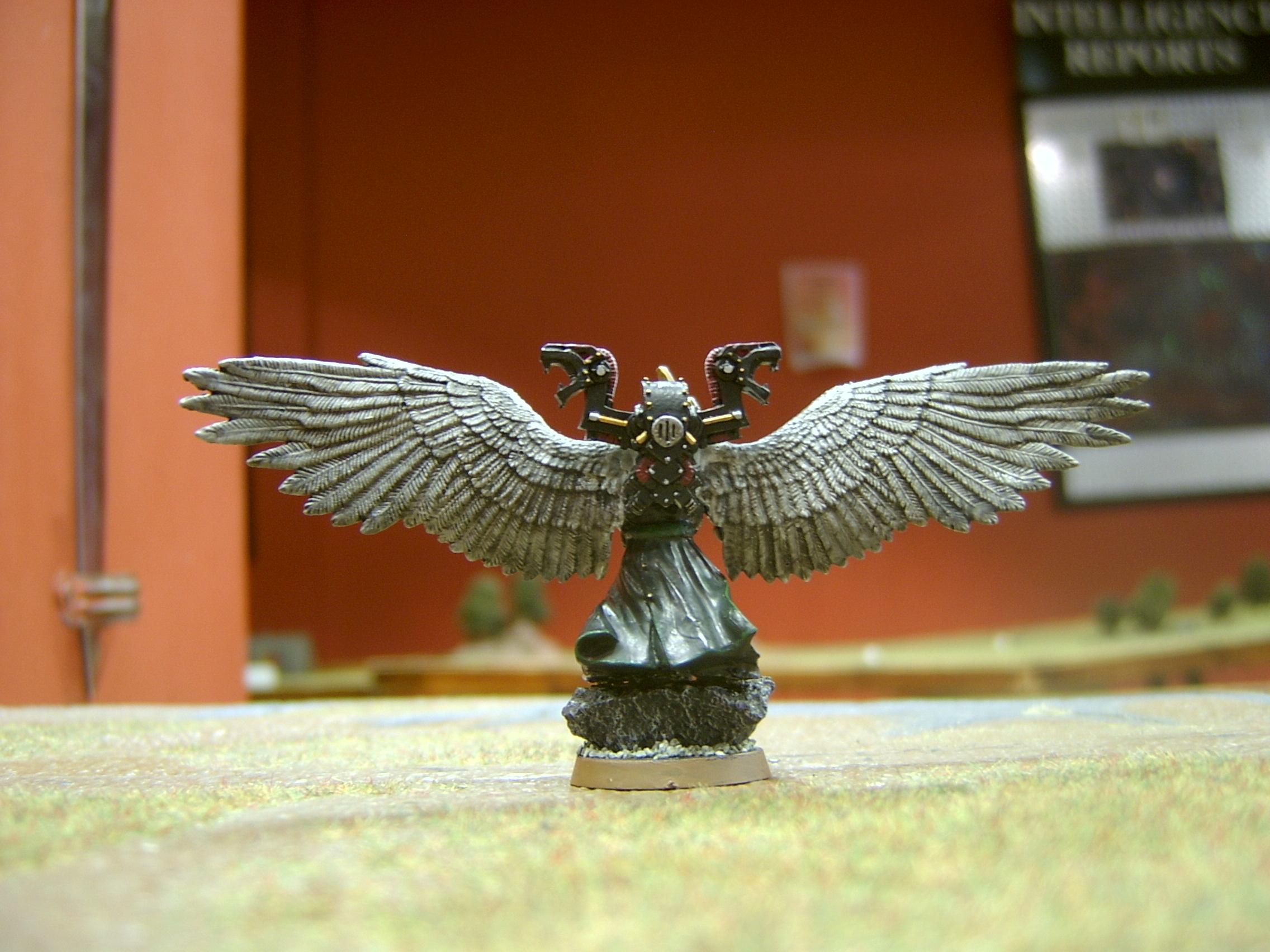 Chaos Space Marines, Dark Angels, Fallen Angel, Sorcerer, The Fallen, Warhammer 40,000