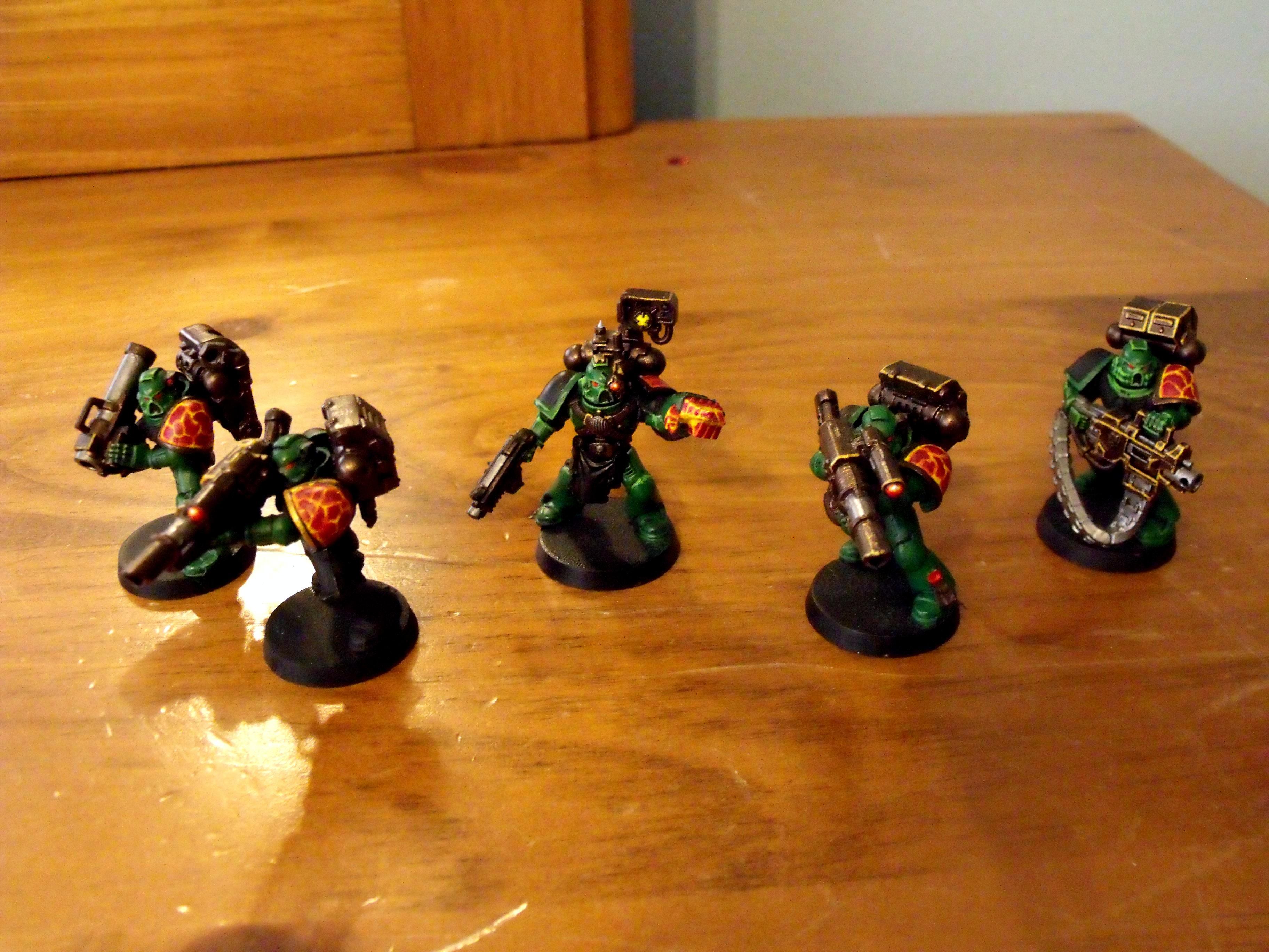 Space Marines, Salamanders devastators-wip