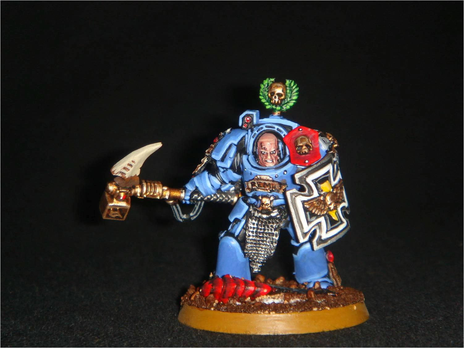 One assault terminator - no helmet