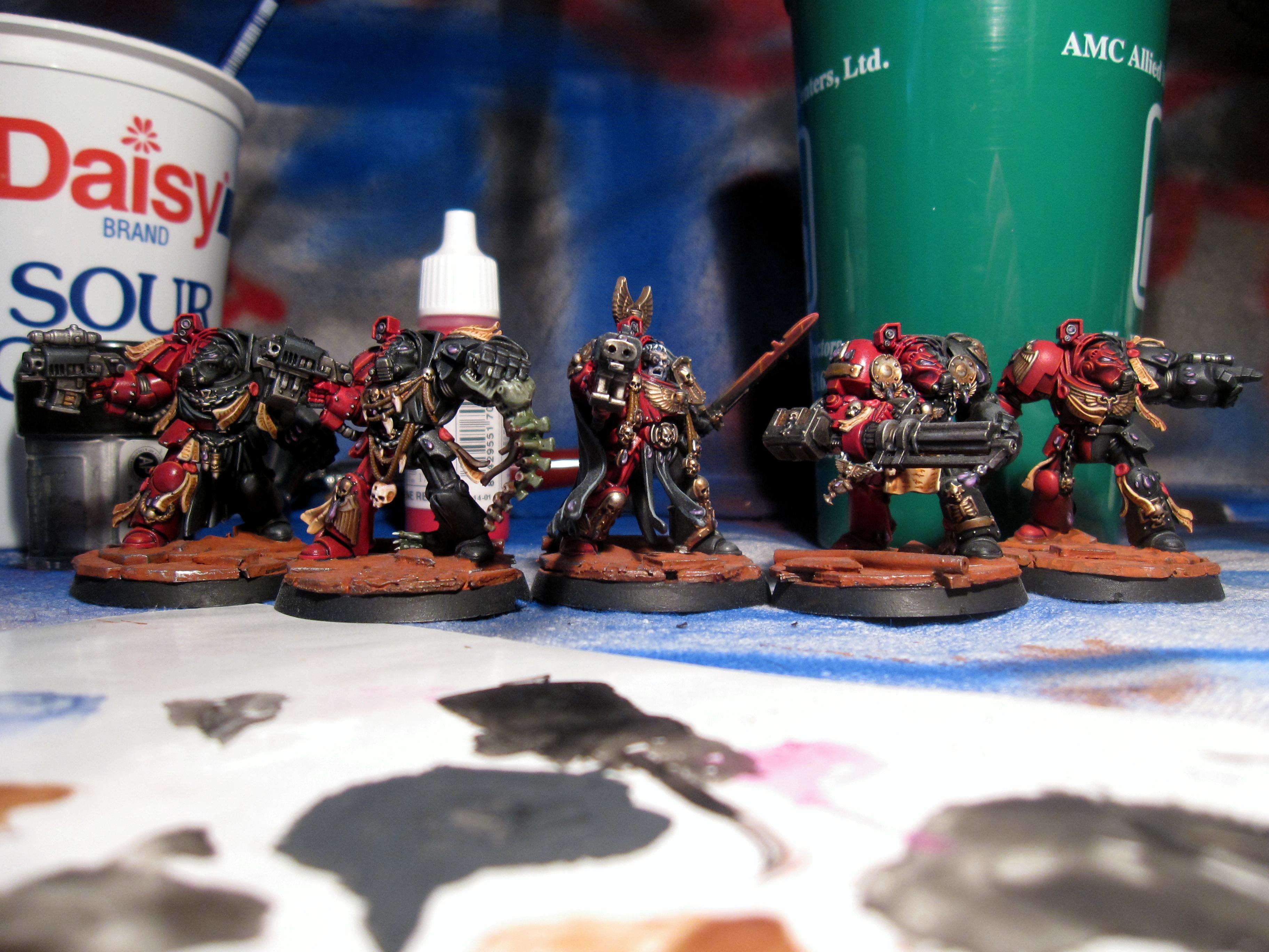 Angels Sanguine, Space Hulk, Space Marines, Terminator Armor, Warhammer 40,000