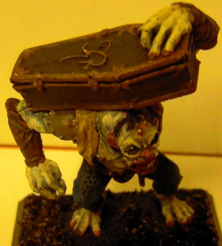 Ape, Axe, Axeman, Coffin, Conversion, Dead, Goblins, Guhl, Lord Of The Rings, Magical, Night, Nightgoblins, Repainted, Troll, Undertaker, Warhammer Fantasy