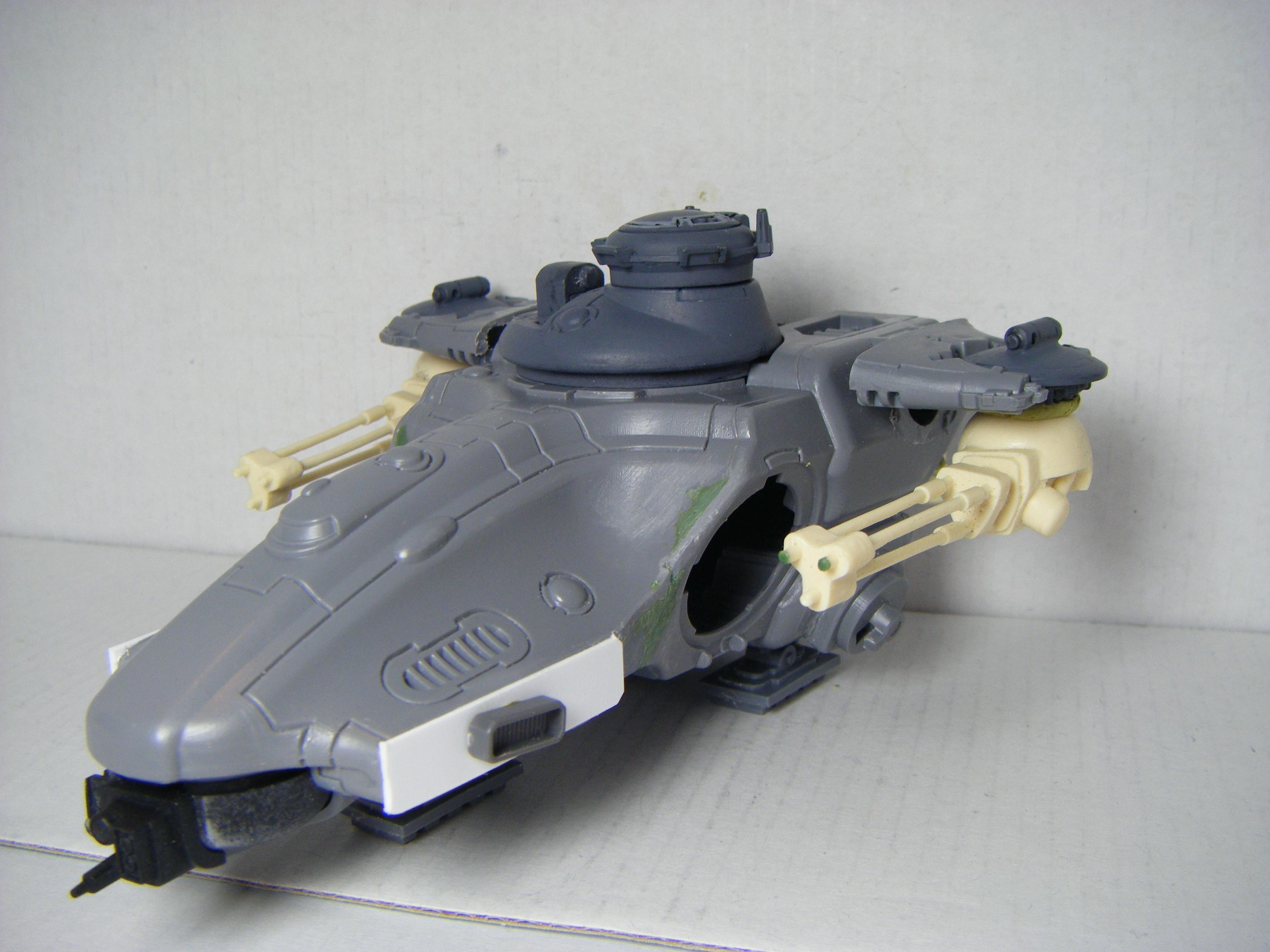 Conversion, Devilfish, Plasticard, Tau, Warhammer 40,000