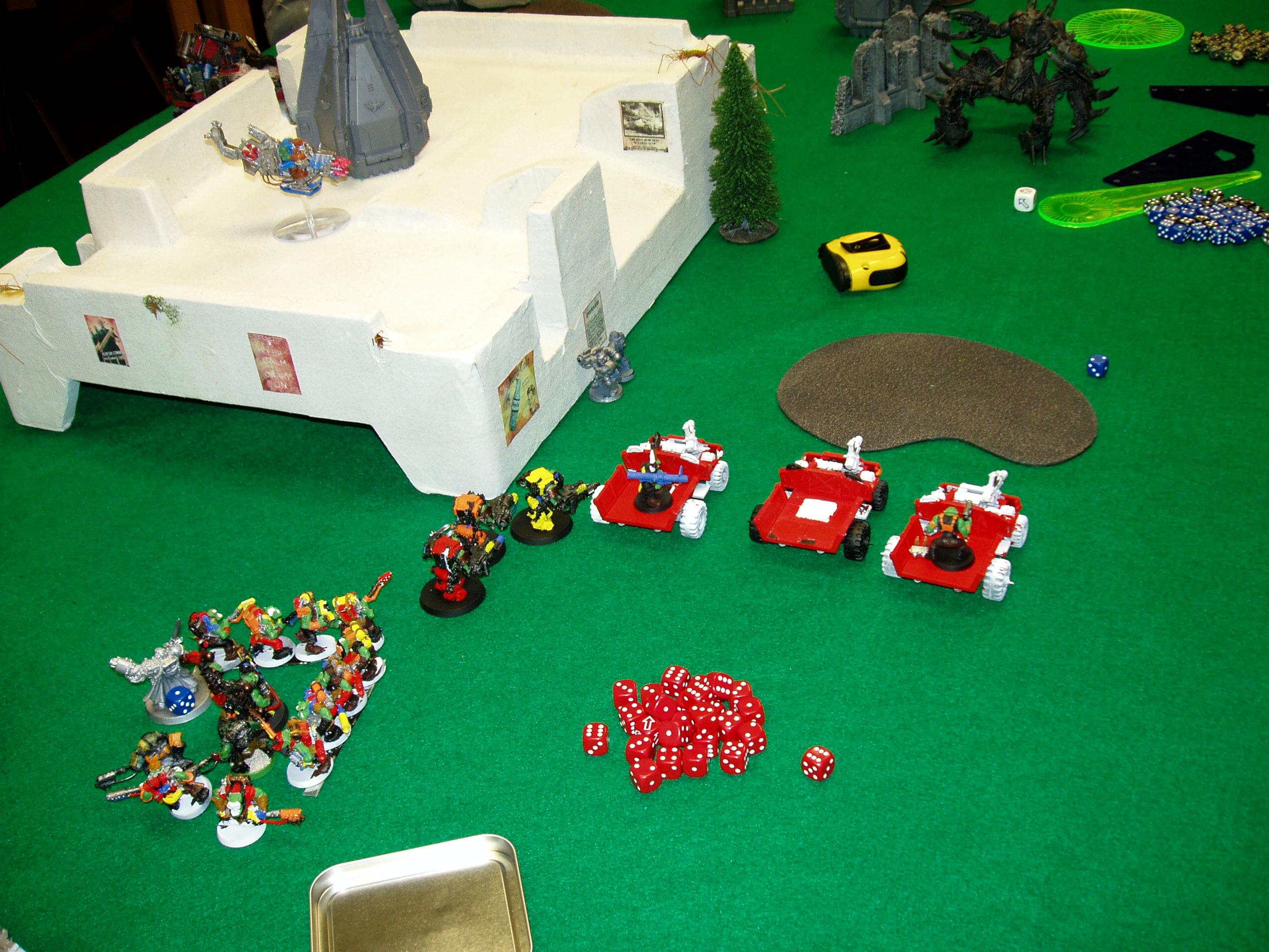 Blurred Photo, Deplotment, Game In Progress, Tabletop