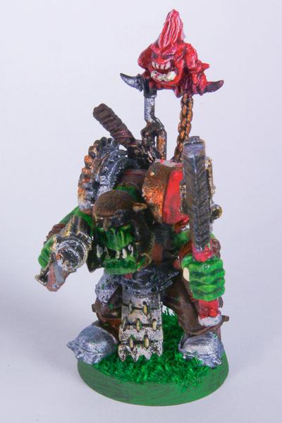 Chain, Goff, Nob, Orks, Squigs
