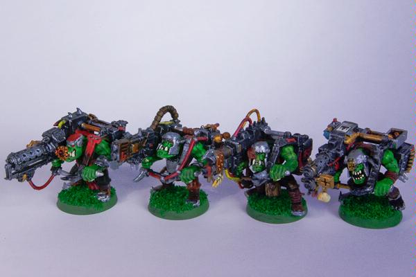 Deffgun, Goff, Lootas, Nob, Orks