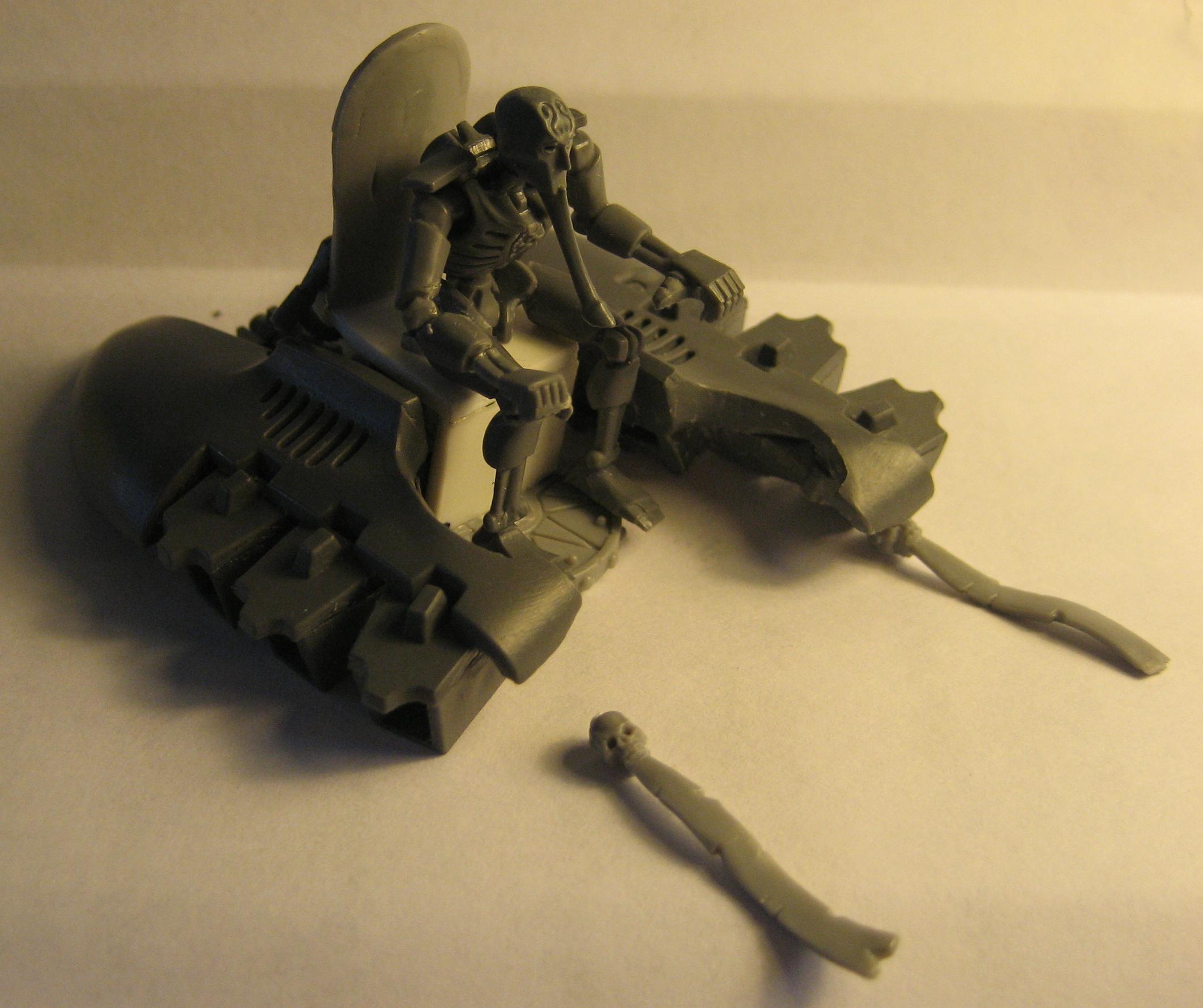 Destroyer, Lord, Necrons, Work In Progress