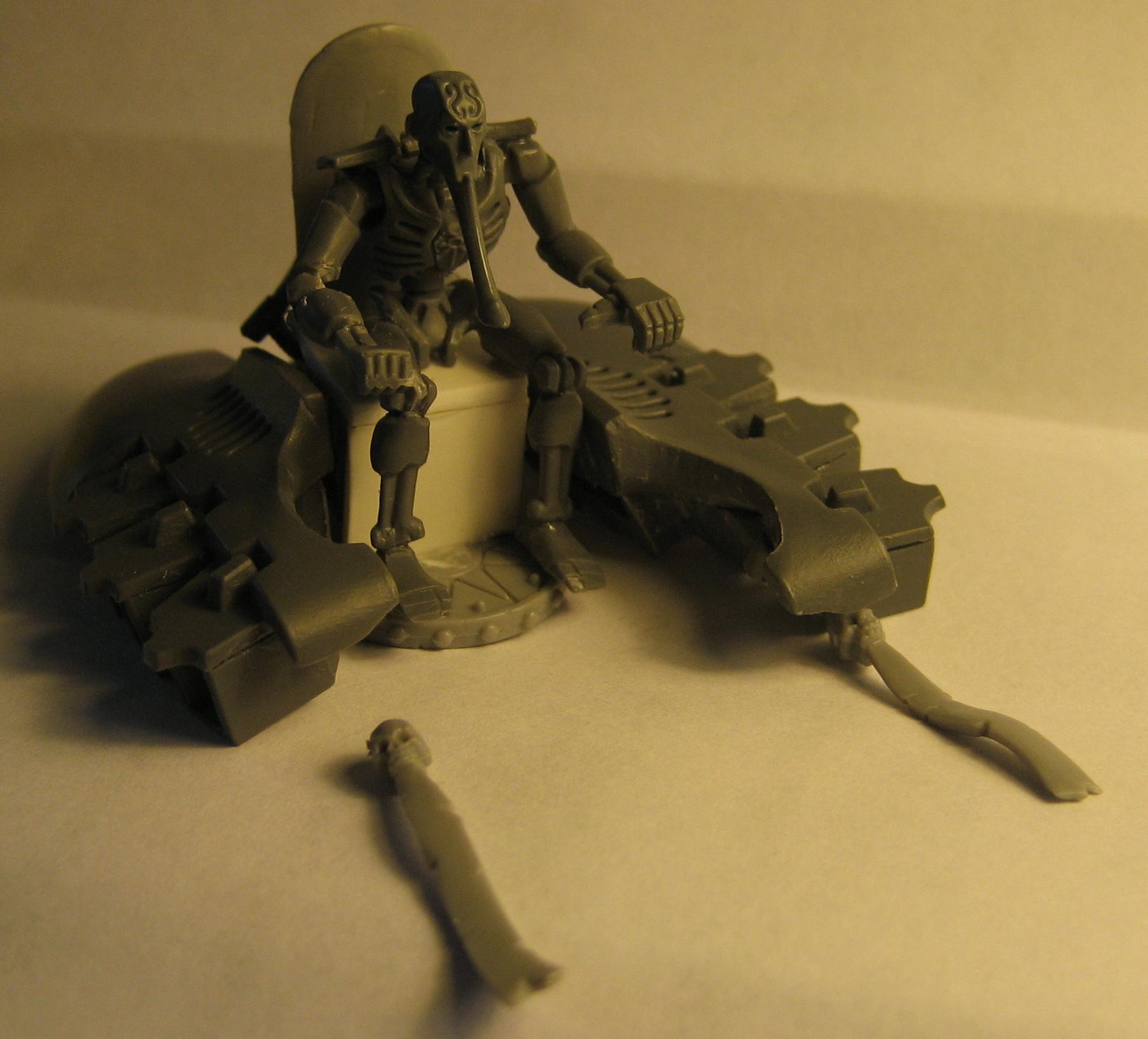 Destroyer, Lord, Necrons, Work In Progress