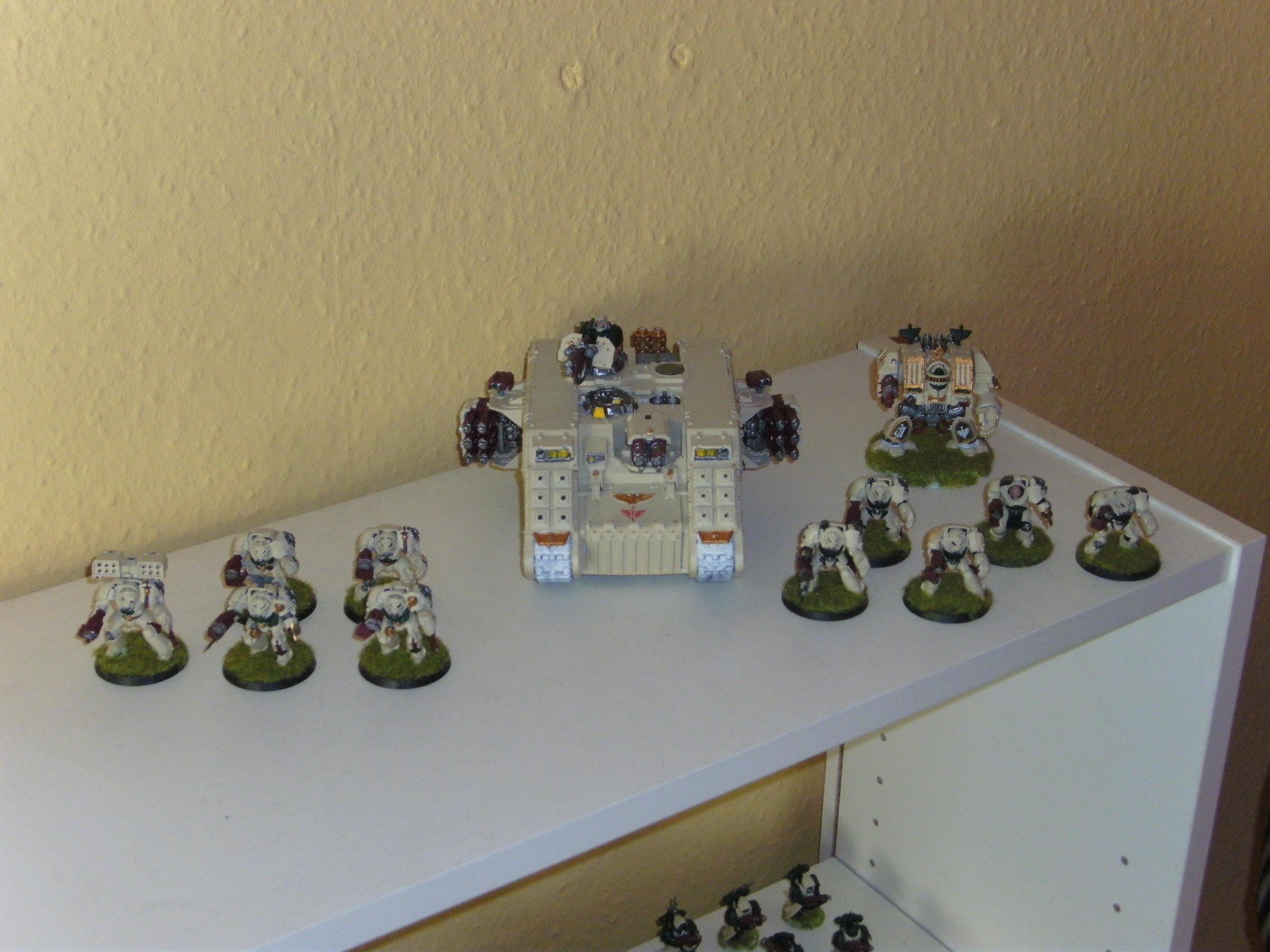 Dark Angels, Deathwing, Dreadnought, Land Raider, Terminator Armor