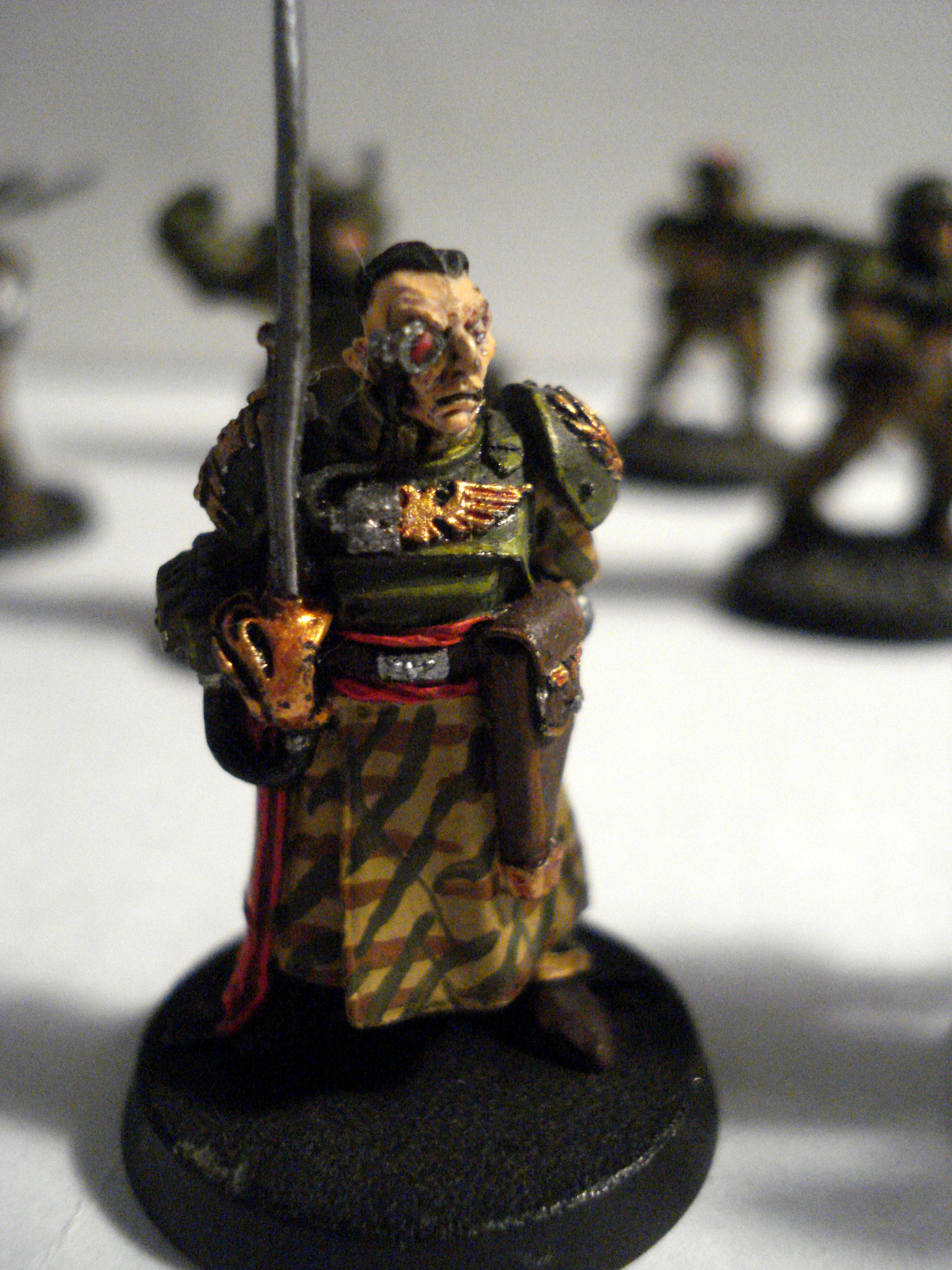 Cadians, Comander, Imperial Guard, Squad, Warhammer 40,000