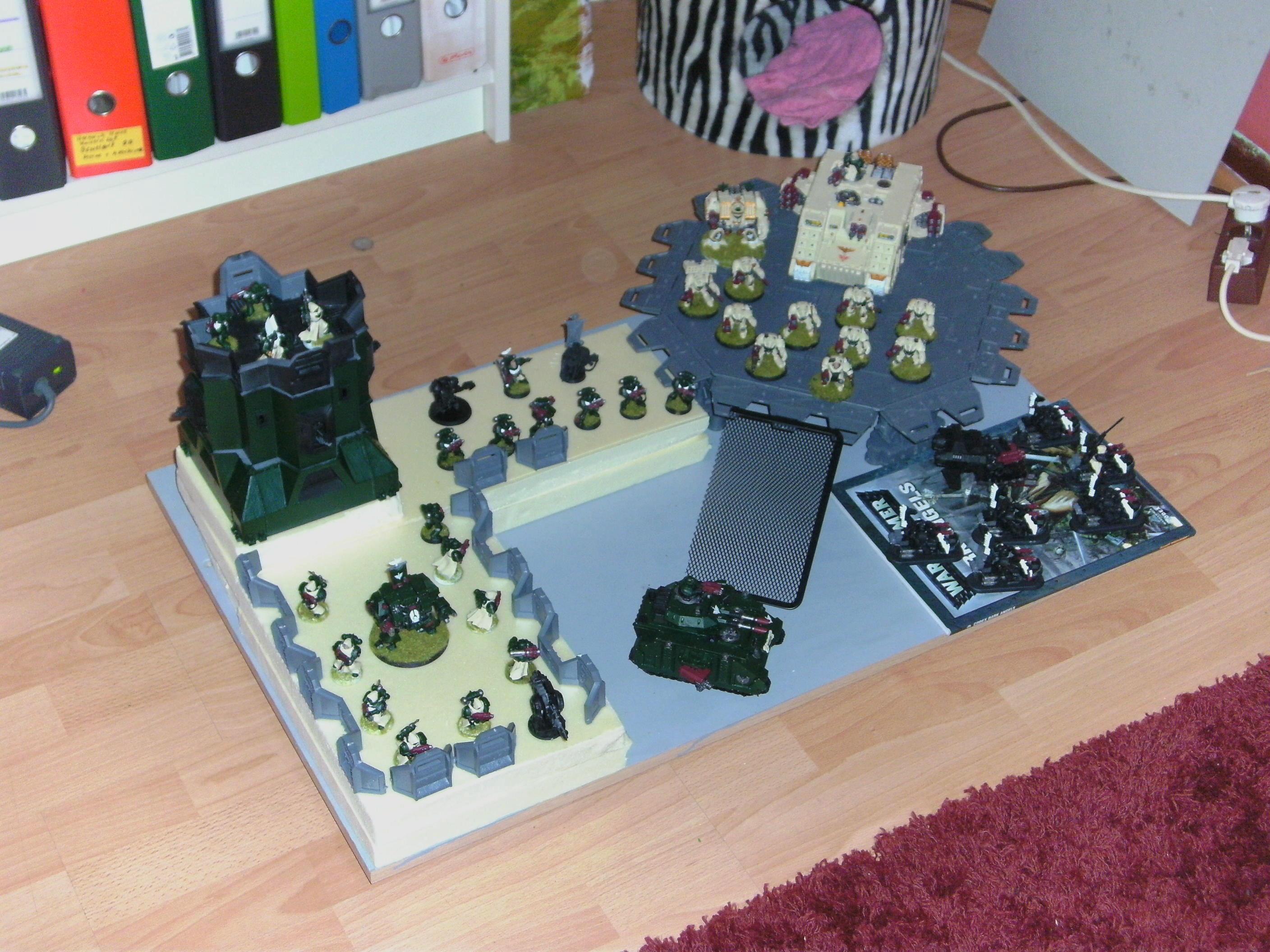 Dark Angels, Display