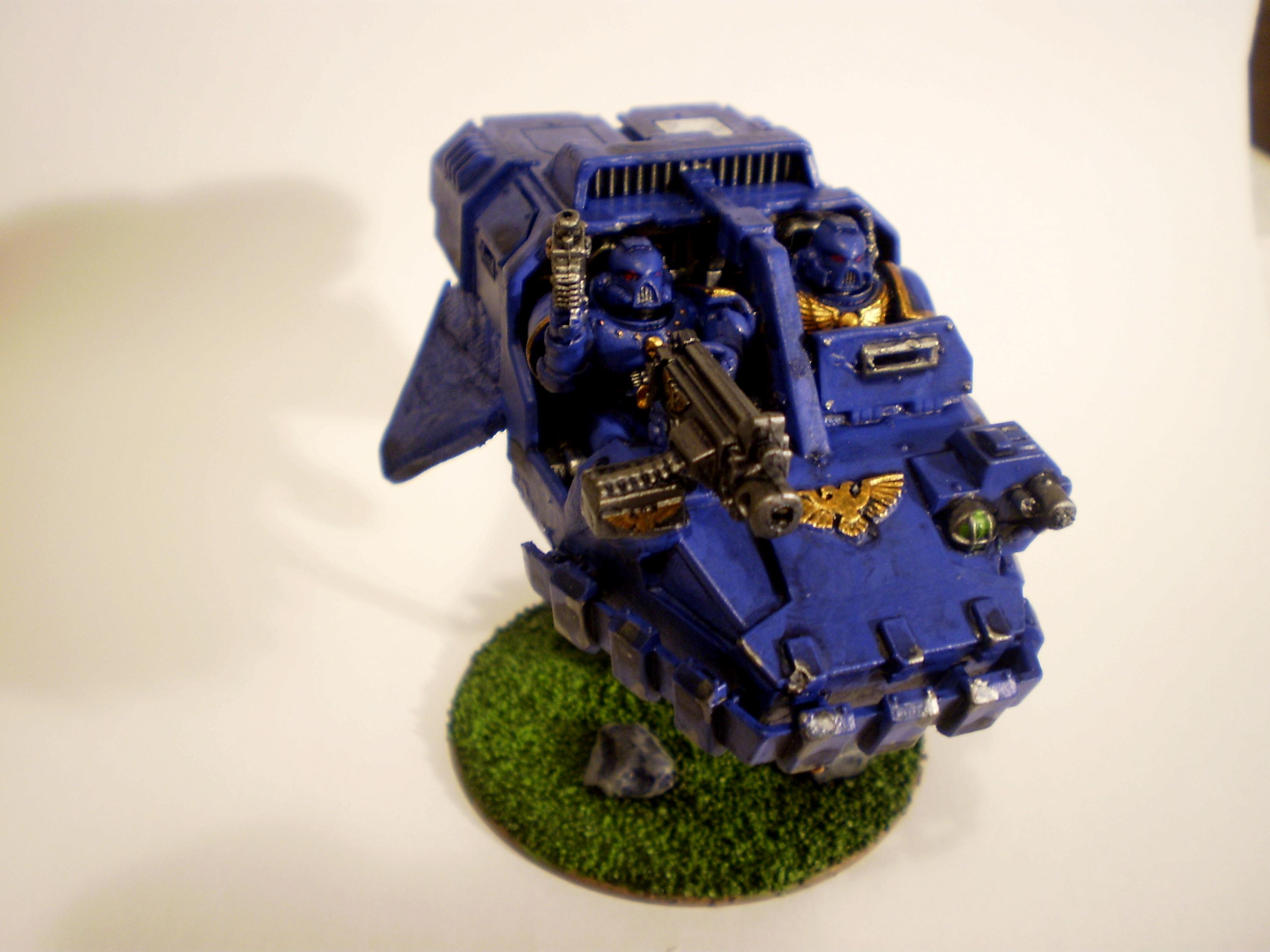Conversion, Land Speeder, Space Marines, Ultramarines