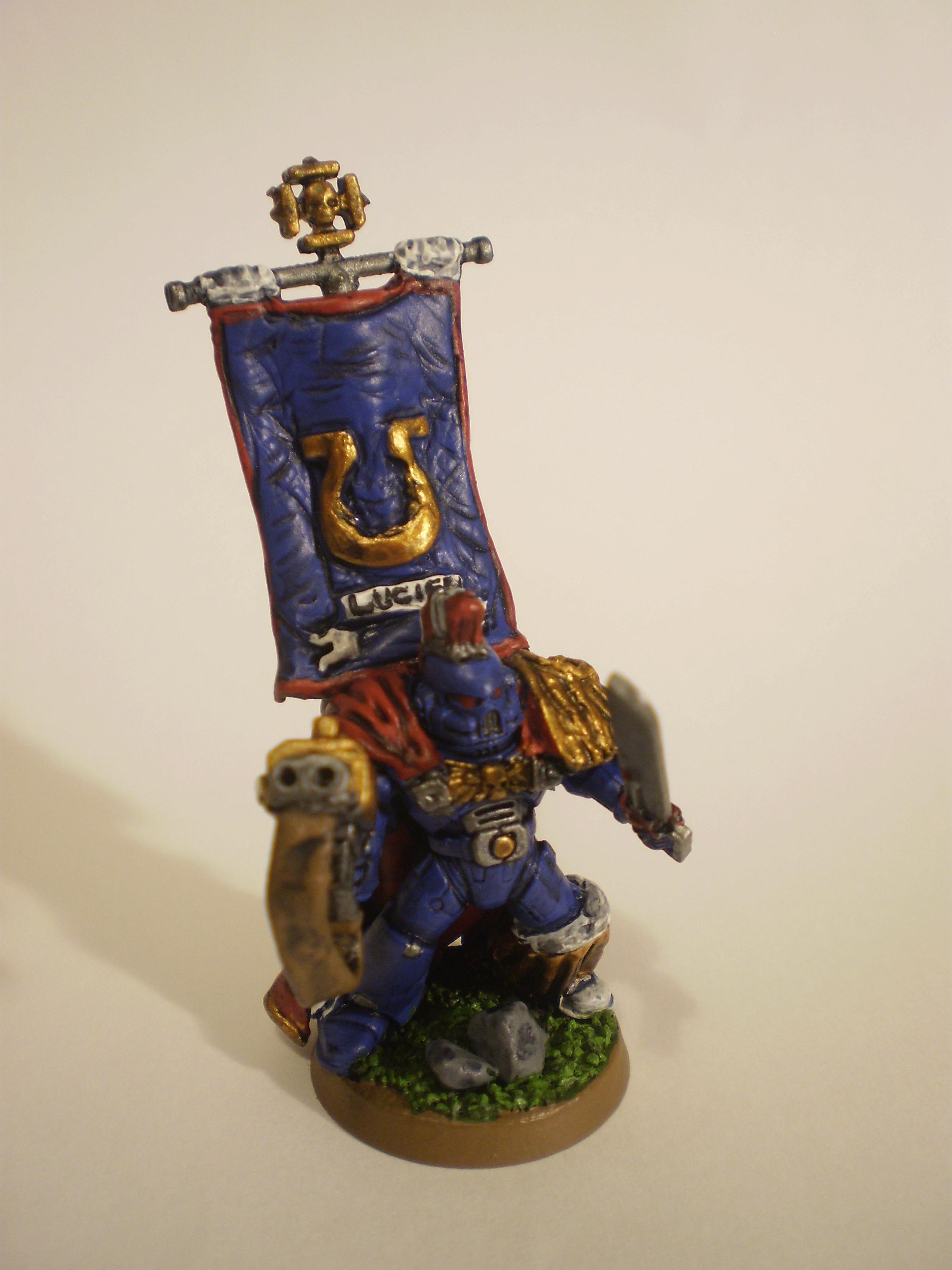 Conversion, Greenstuff, Space Marines, Ultramarin