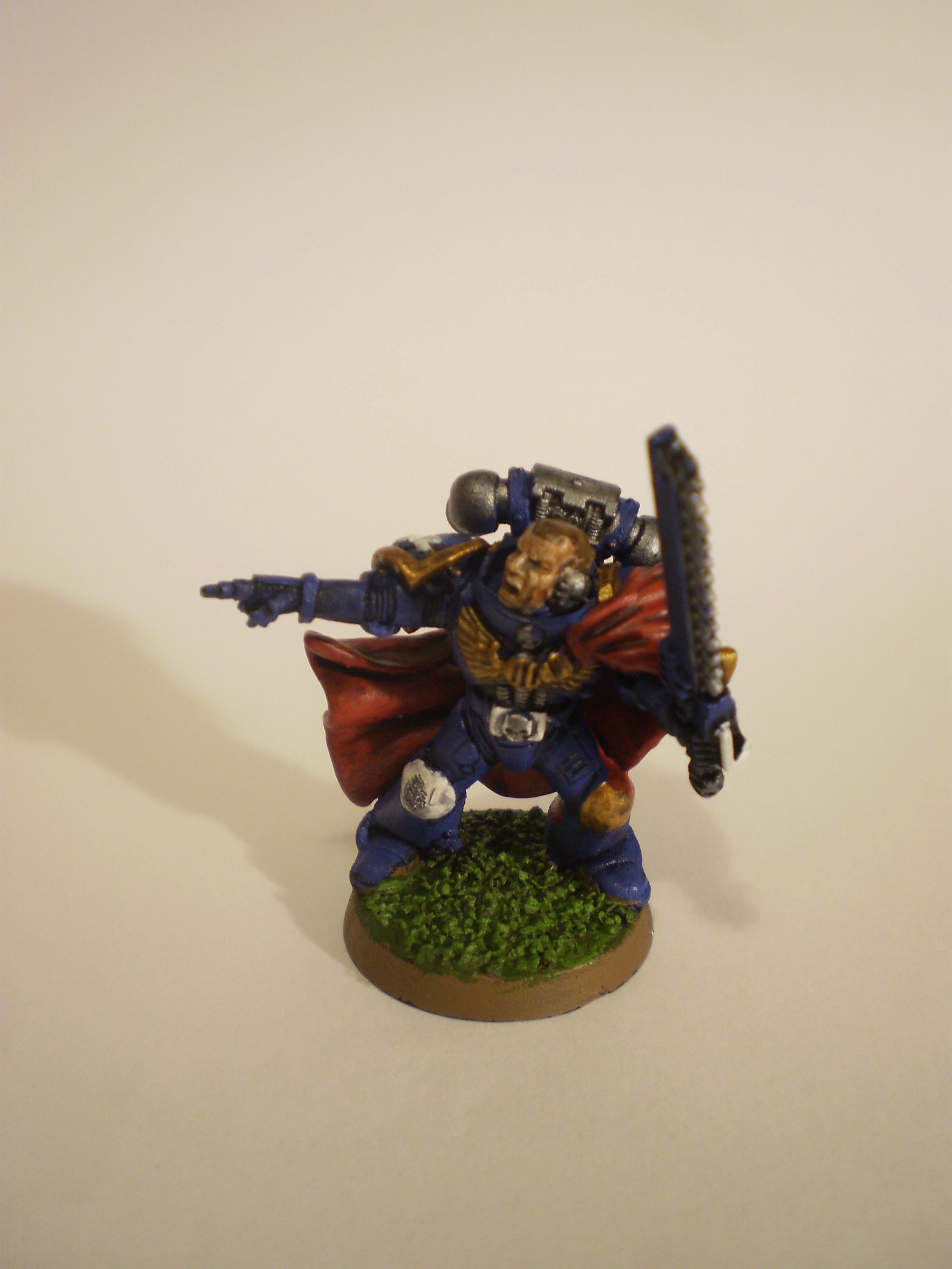 Conversion, Greenstuff, Space Marines, Ultramarin