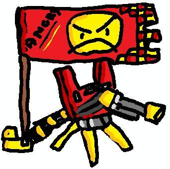 Angry Guard LasKannon Drawing
