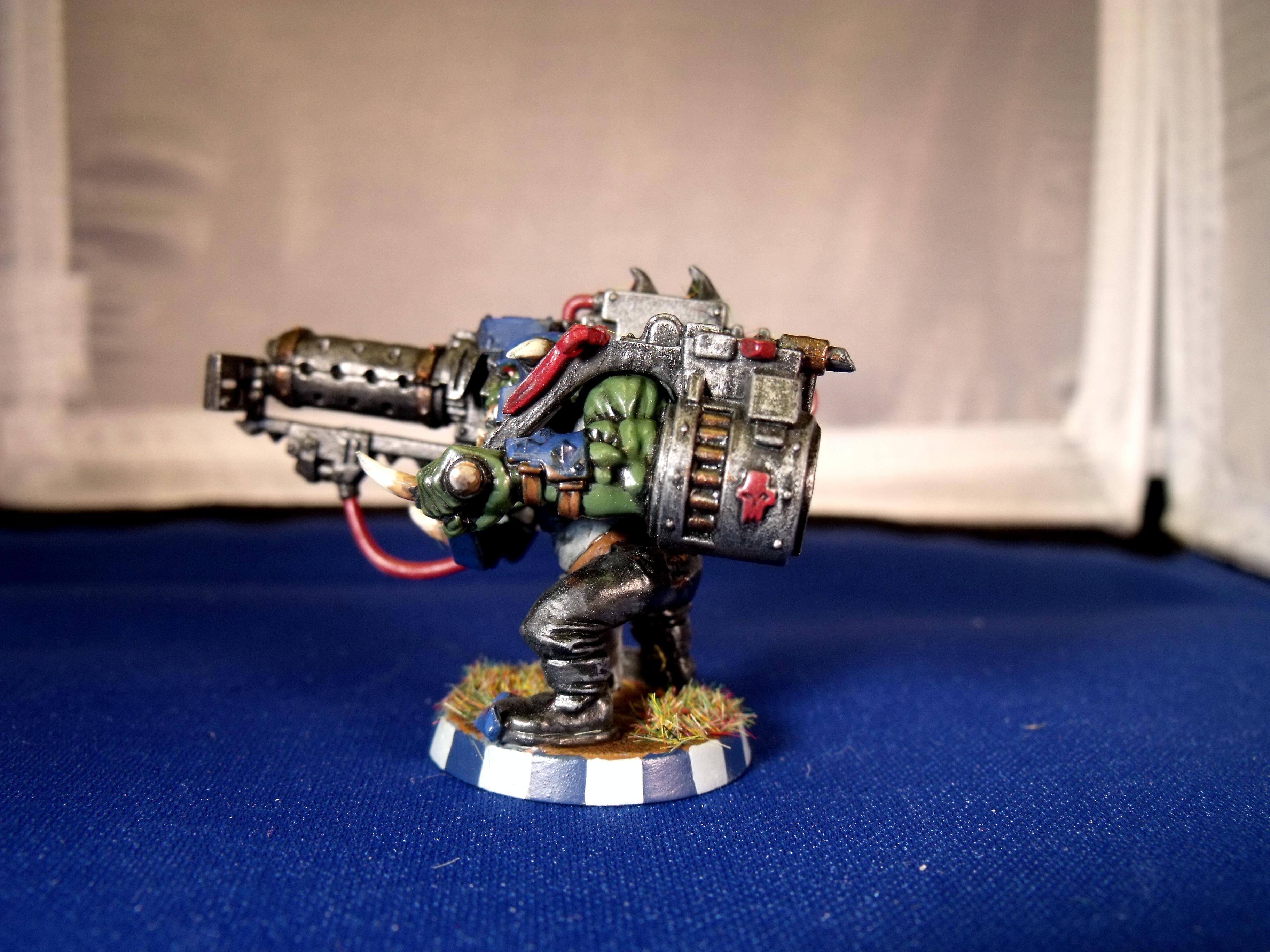 28mm, Games Workshop, Heavy Support, Heavy Weapon, Lootas, Orks, Science-fiction, Warhammer 40,000