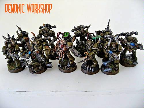 Chaos Space Marines, Nurgle, Nurgle Space Marine, Space Marines, Warhammer 40,000