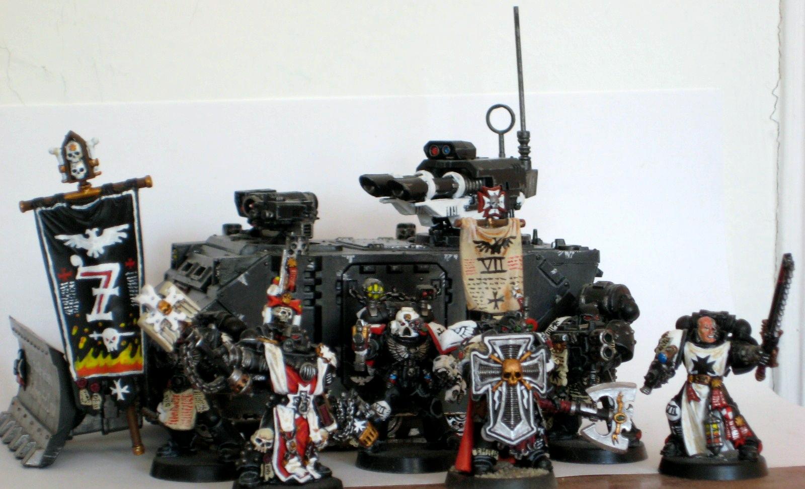 Black Templars, Command Squad, Raorback, Space Marines