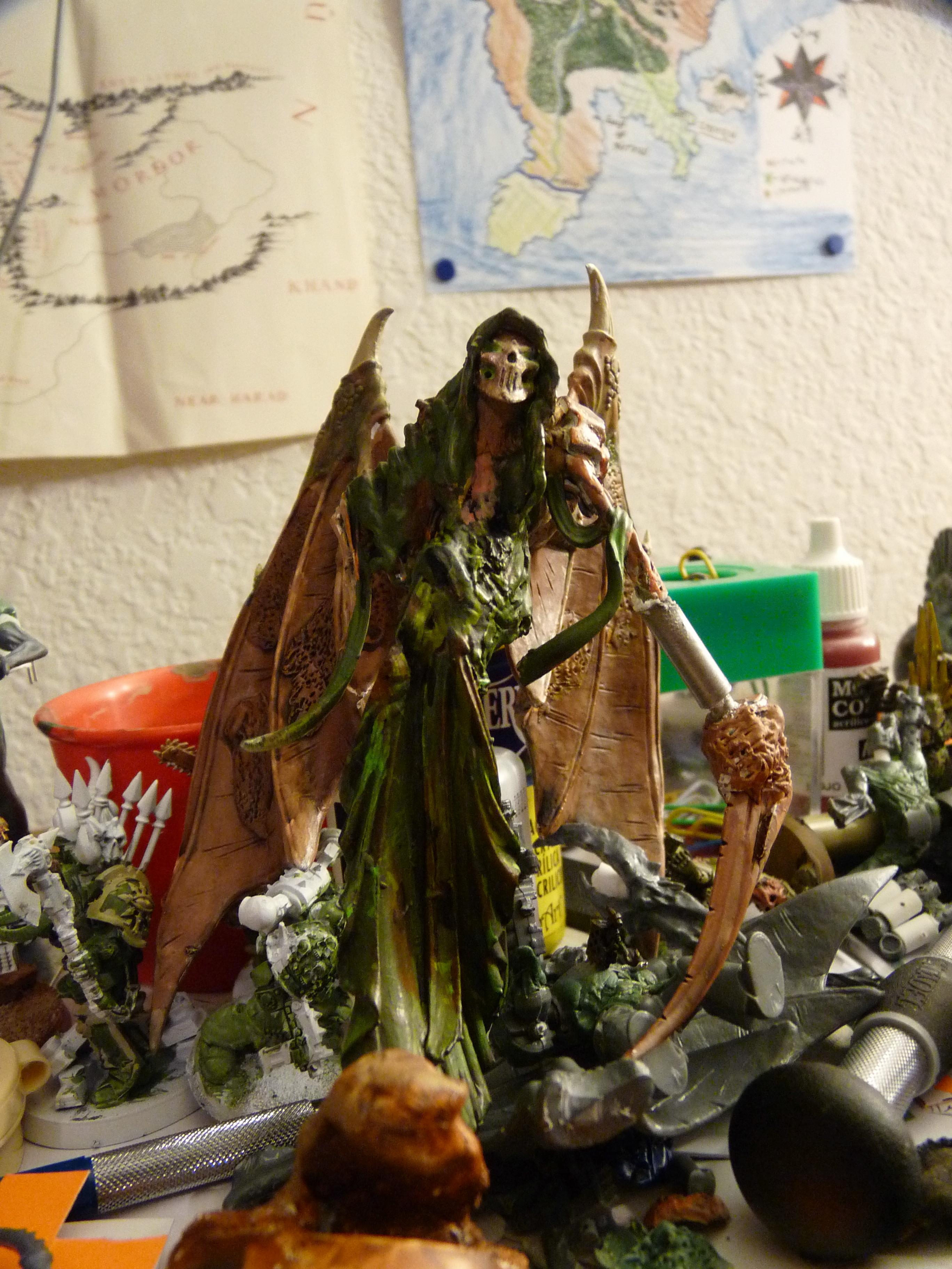 Chaos, Chaos Space Marines, Conversion, Daemon Prince, Nurgle