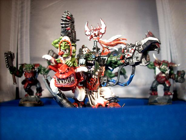Nob, Orks, Warboss, Ork Warboss