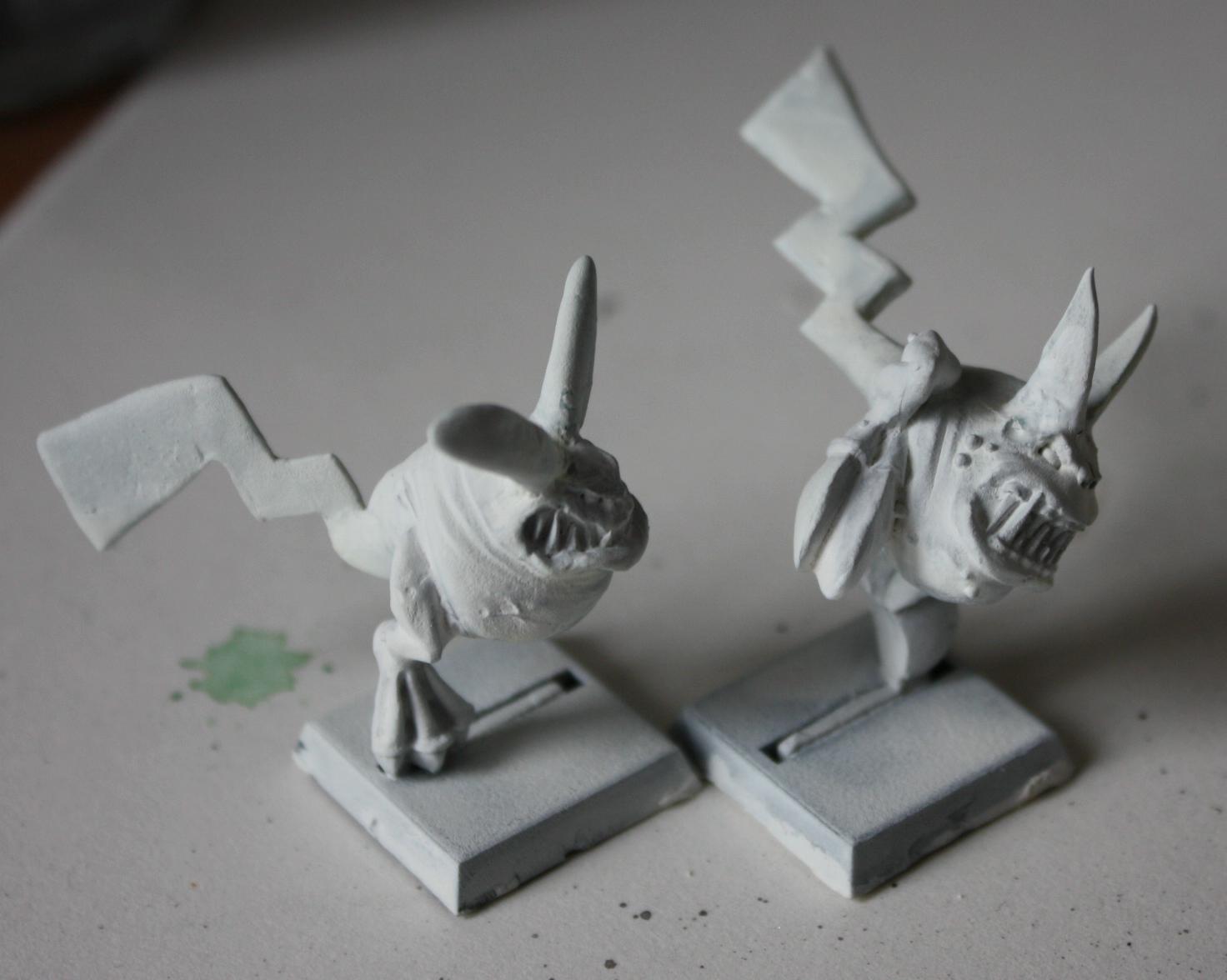 I tried a different way of doing teh ears on the second one... 