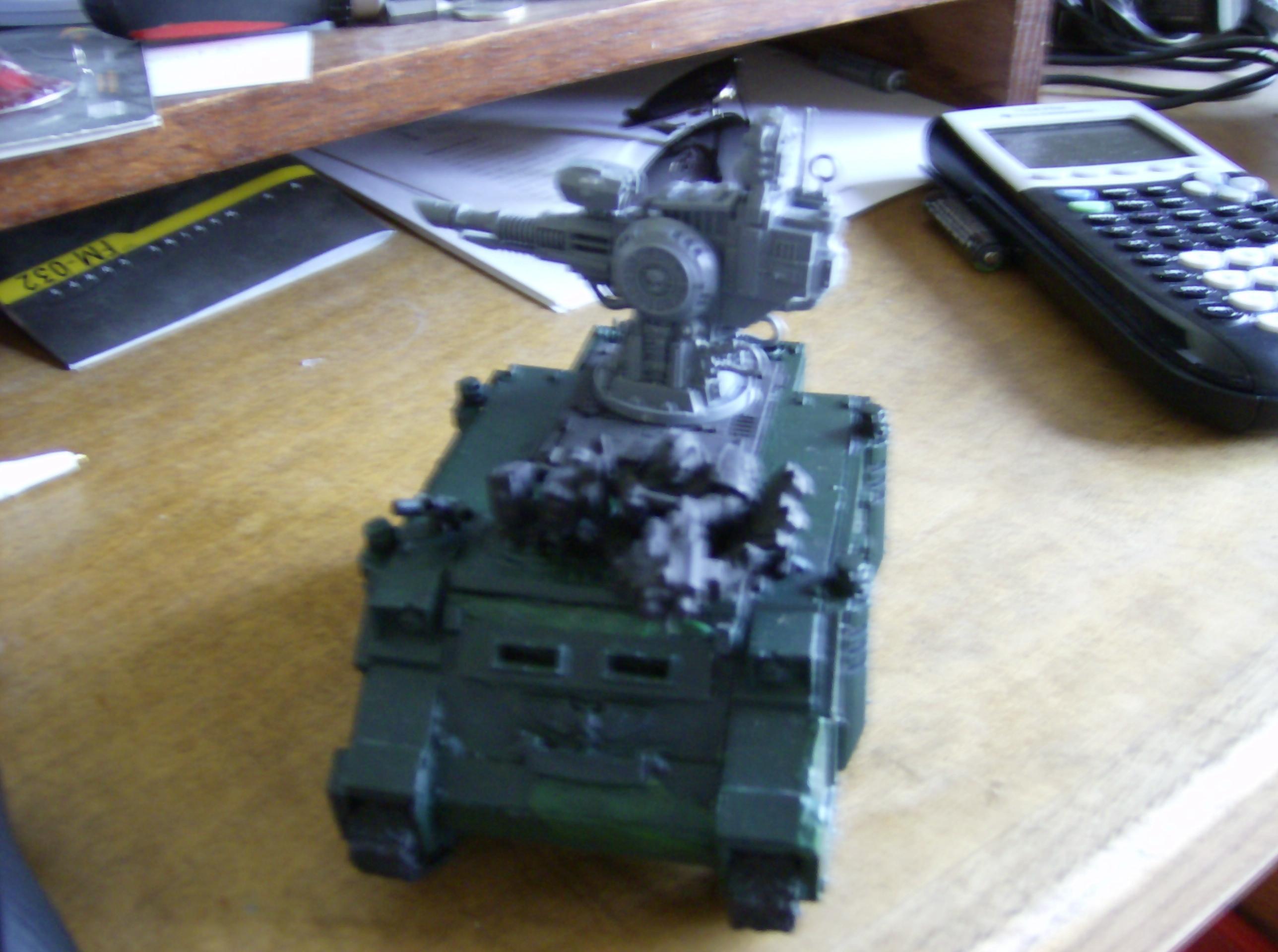 Razorback, higher front view