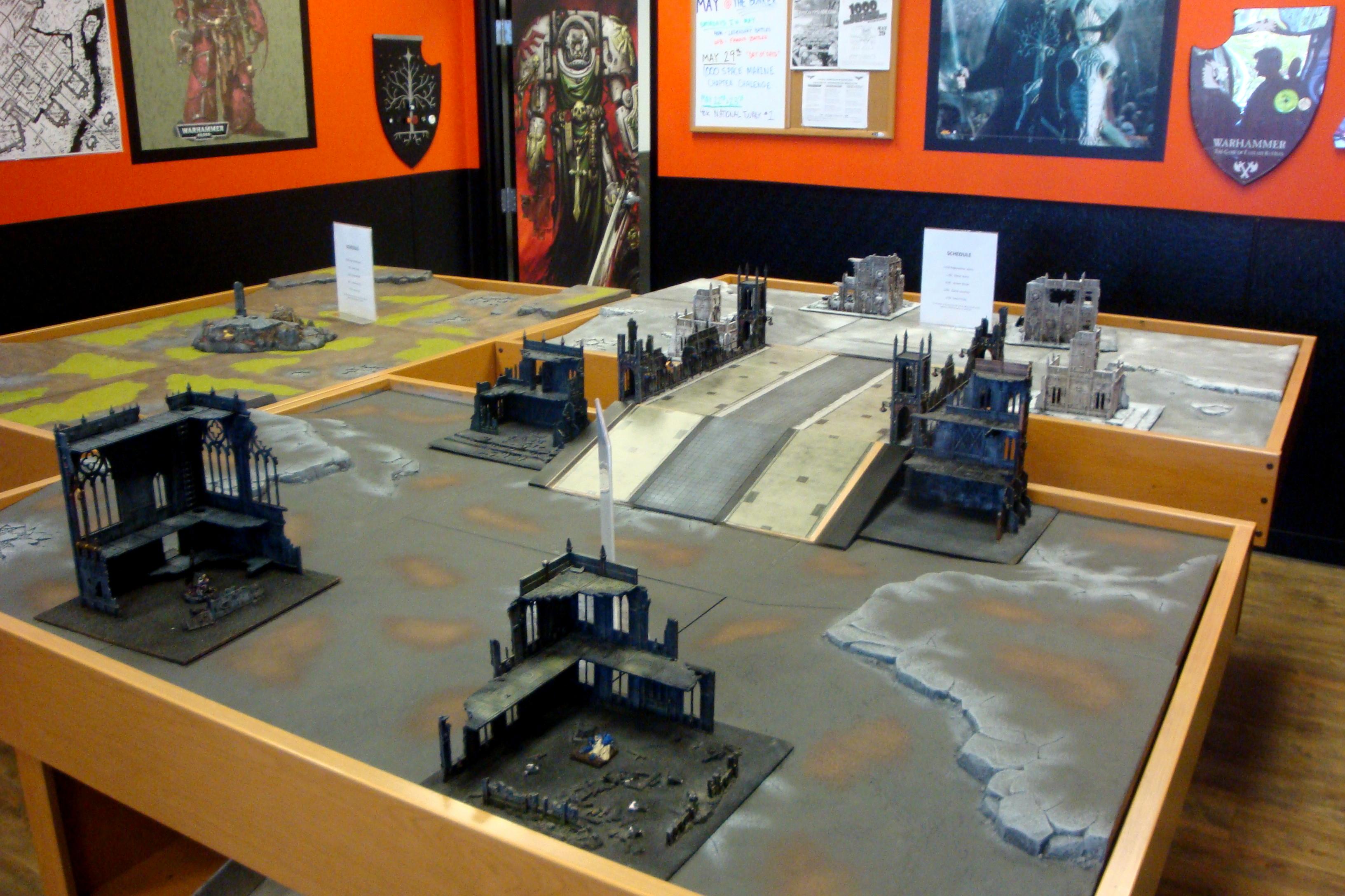 Megabattle, Tables, Terrain