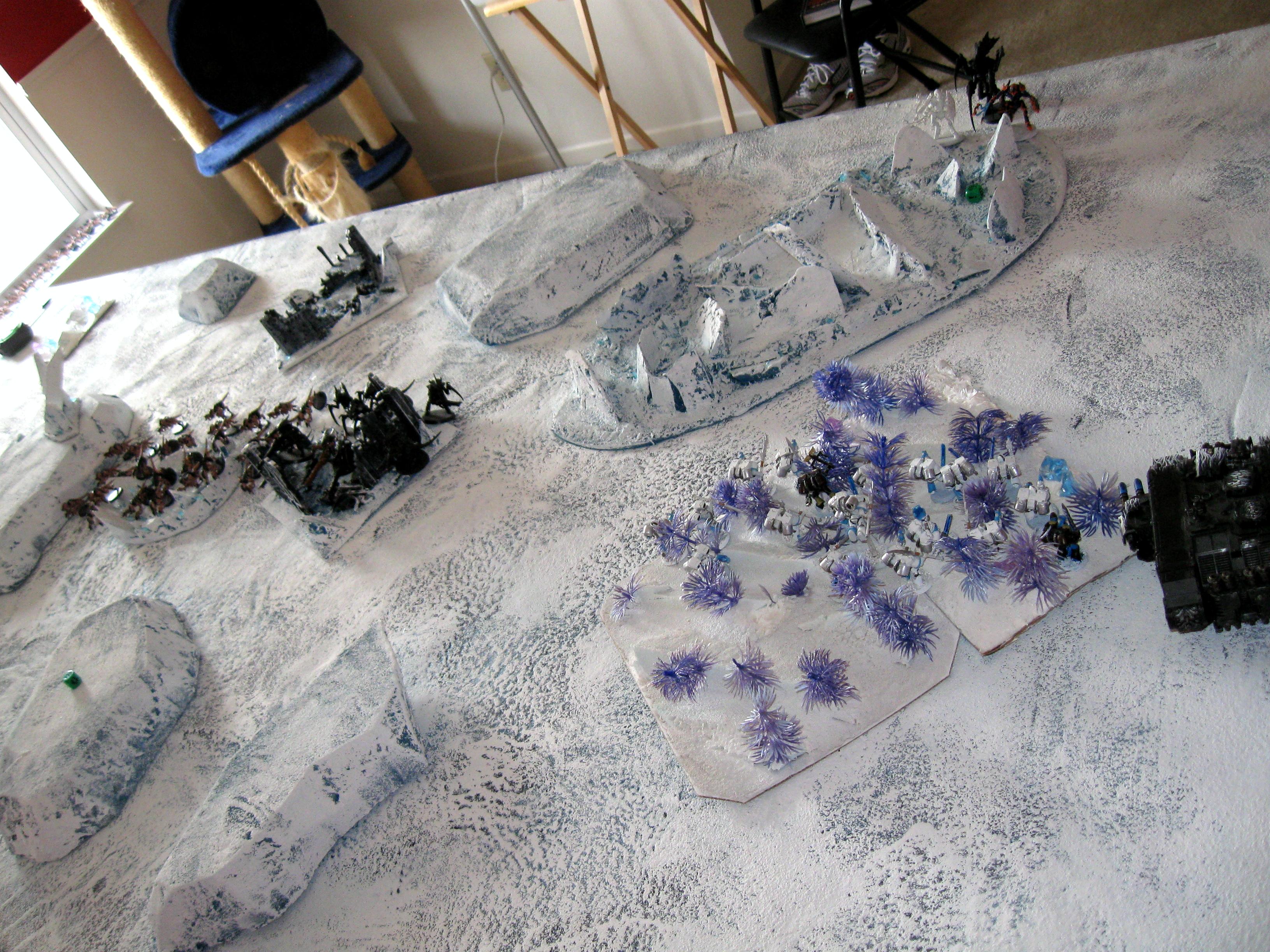 Assault Marines, Battle, Blood Angels, Ice Angels, Tank, Tyranids, Warhammer 40,000