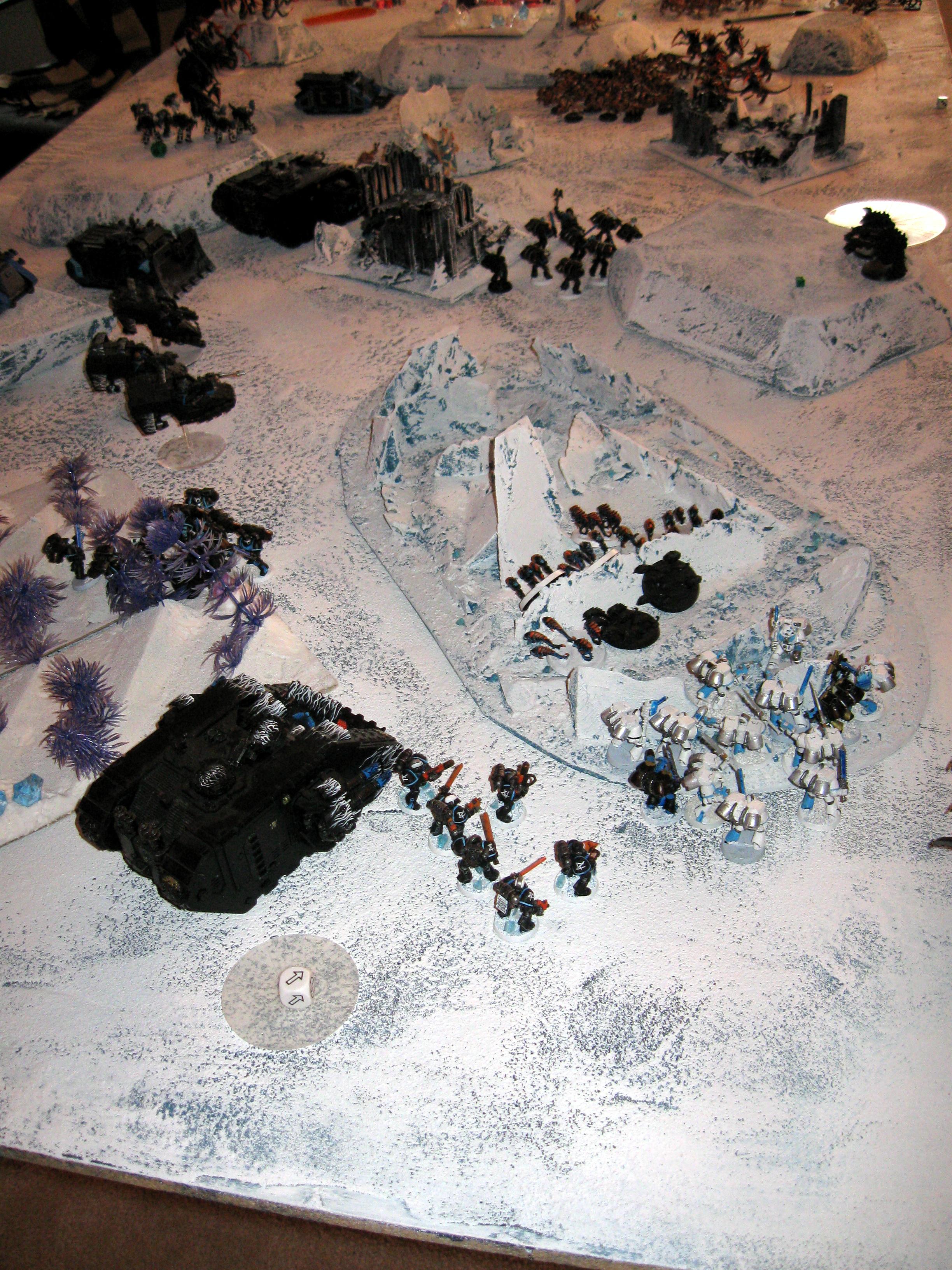Assault Marines, Battle, Blood Angels, Ice Angels, Tank, Tyranids, Warhammer 40,000