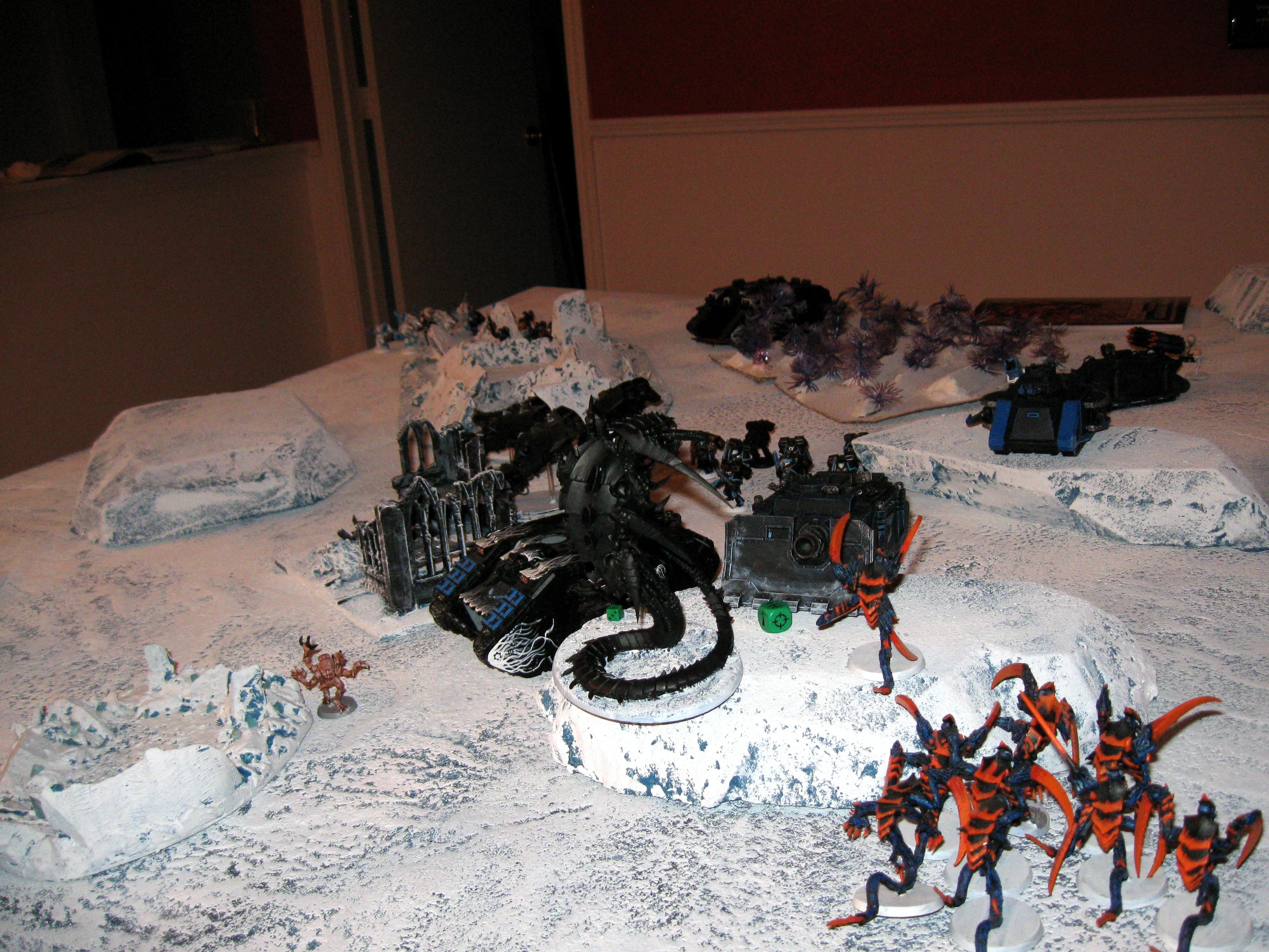 Assault Marines, Battle, Blood Angels, Ice Angels, Tank, Tyranids, Warhammer 40,000