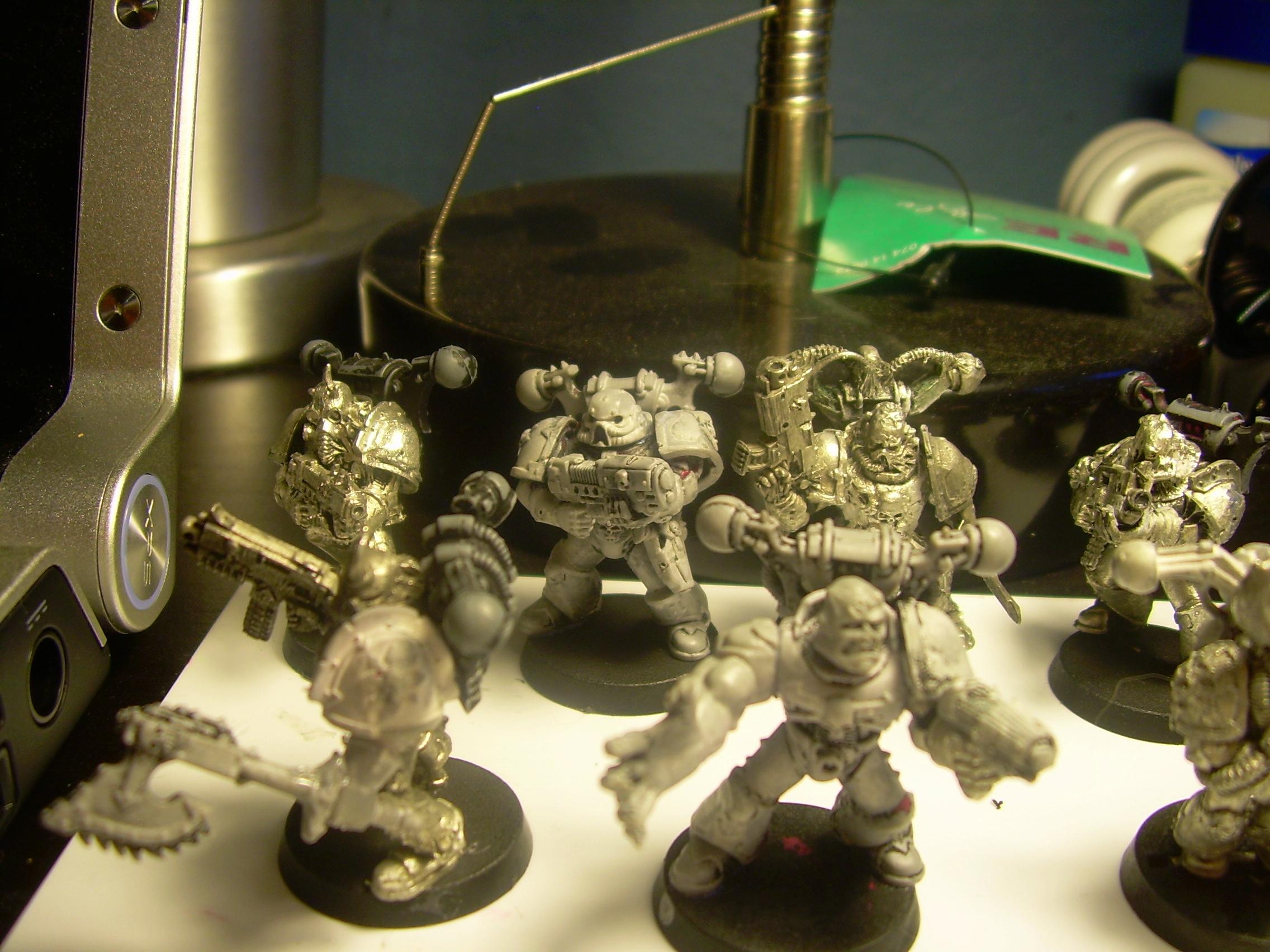 Here are some PM/enhanced behemoths i esp like the one with the chainaxe, i took off all nugle iconagraphy since i want this to be an "undivided" army