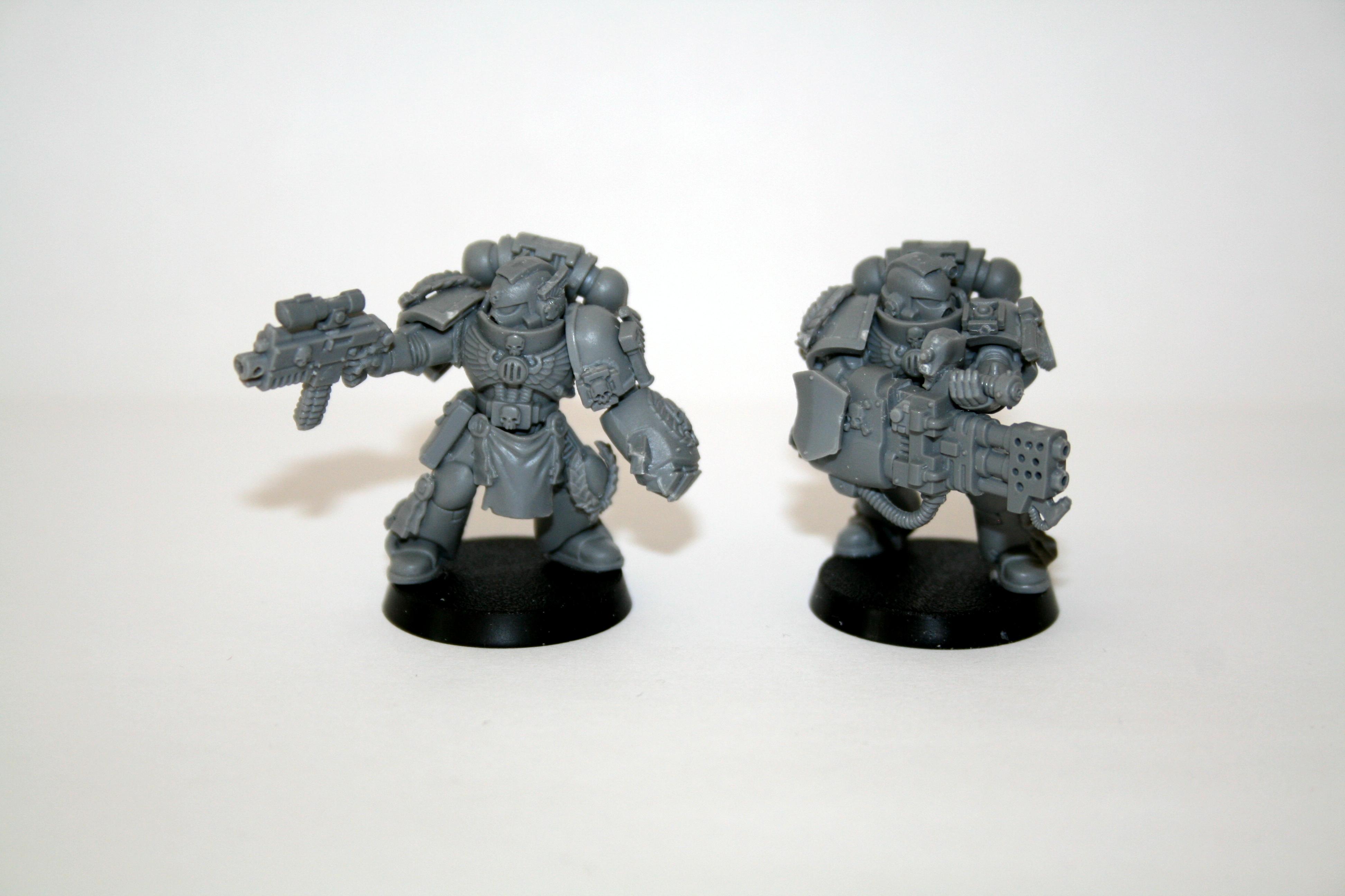 Conversion, Space Marines, Sternguard, Unpainted, Work In Progress
