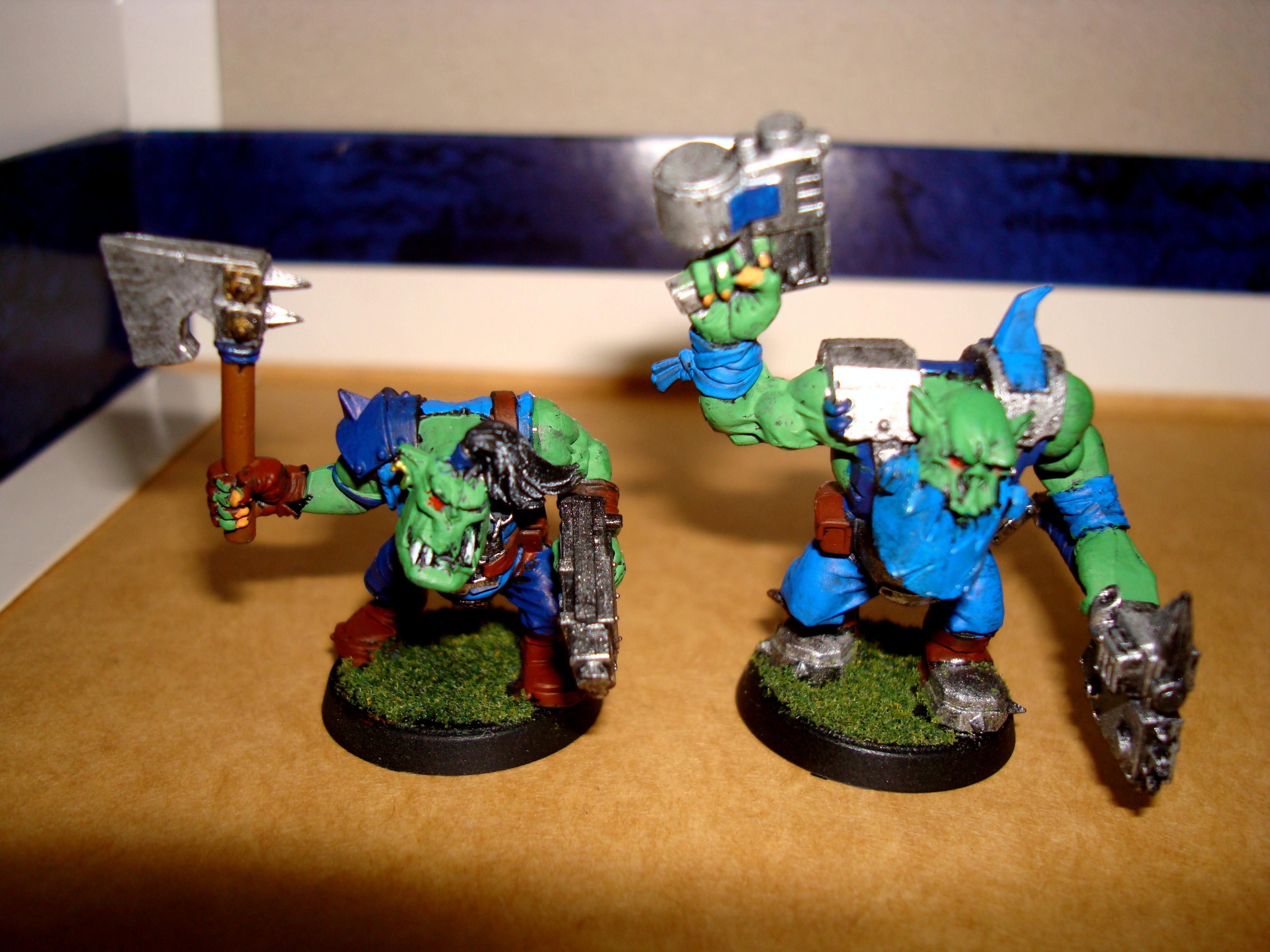 Black, Orks, Reach, Nob and Slugga