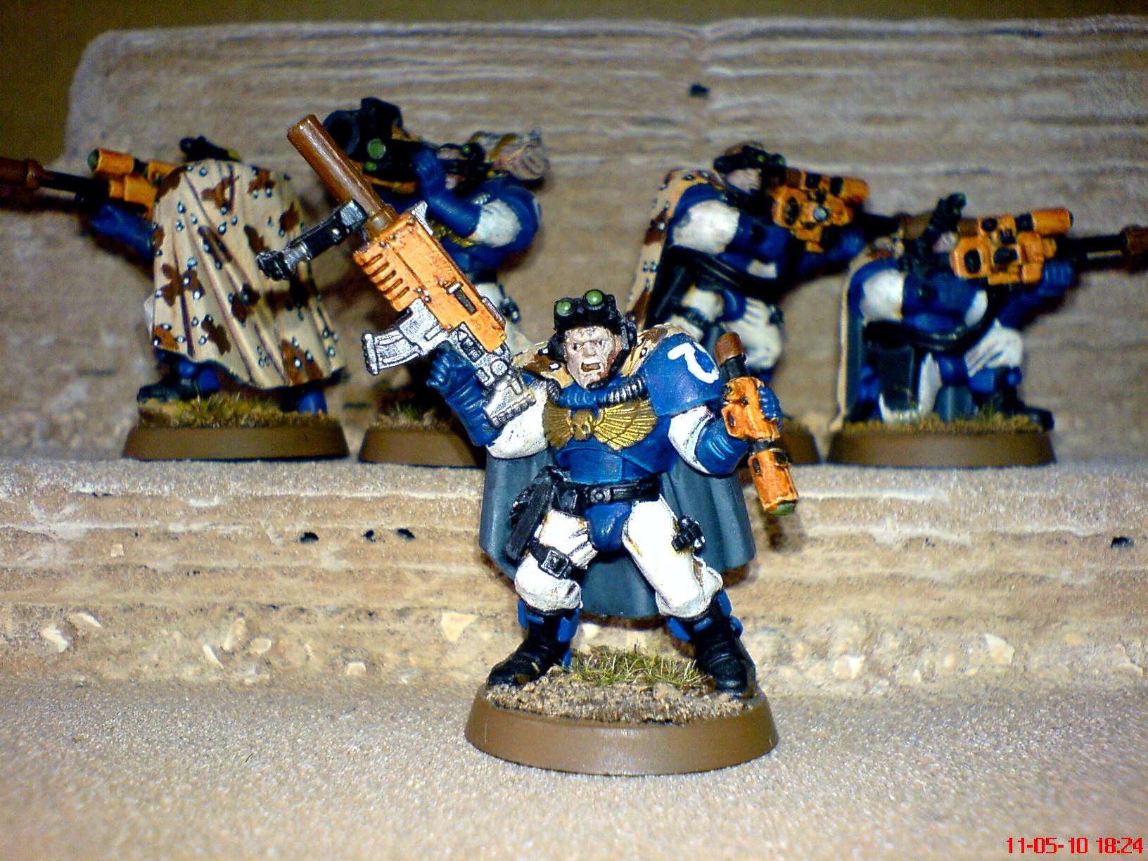 Scout Armour, Scout Squad, Scouts, Snipers, Space Marines, Ultramarines