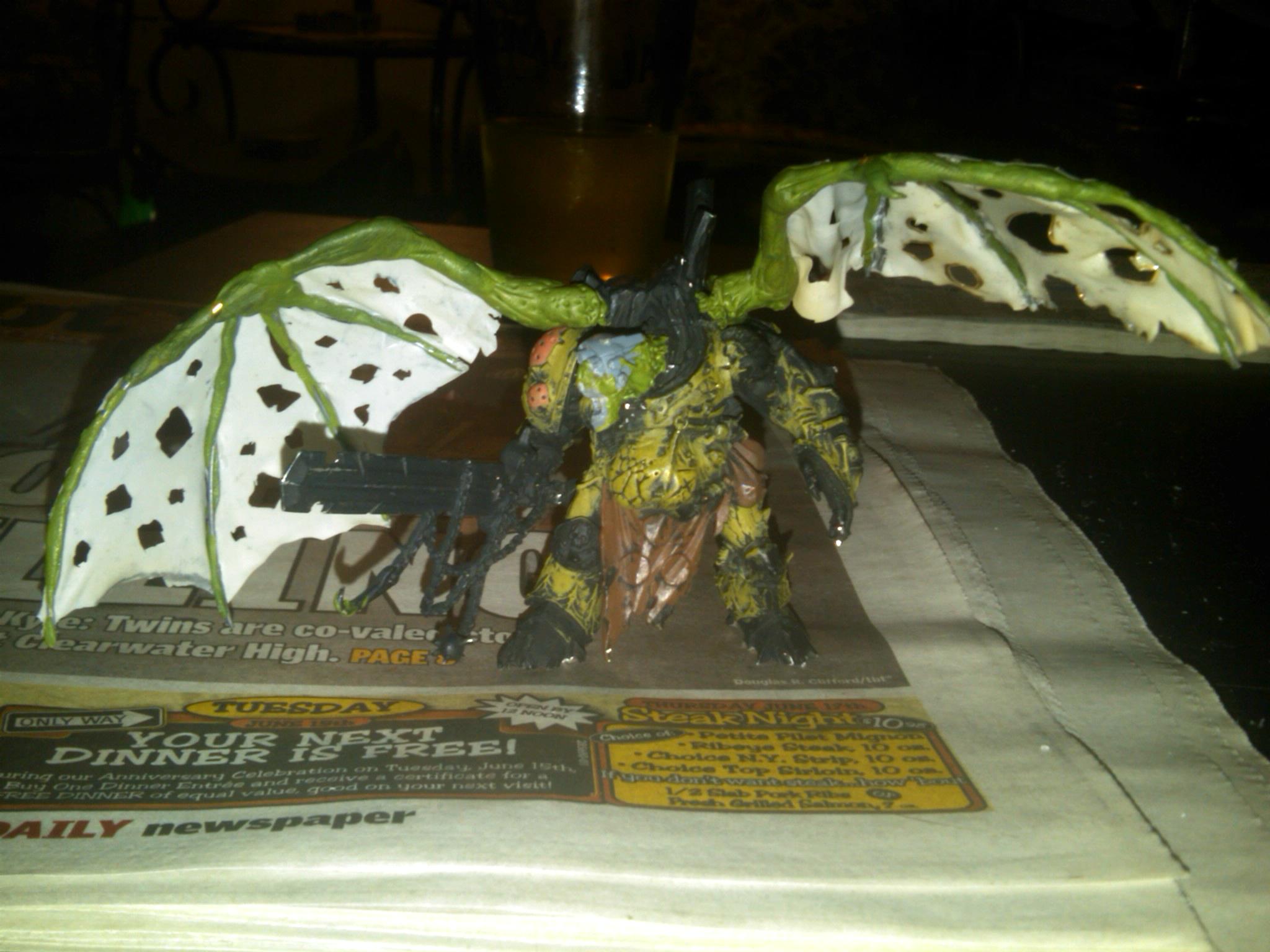 Daemon Princes, Death, Guard, Nurgle, Work In Progress