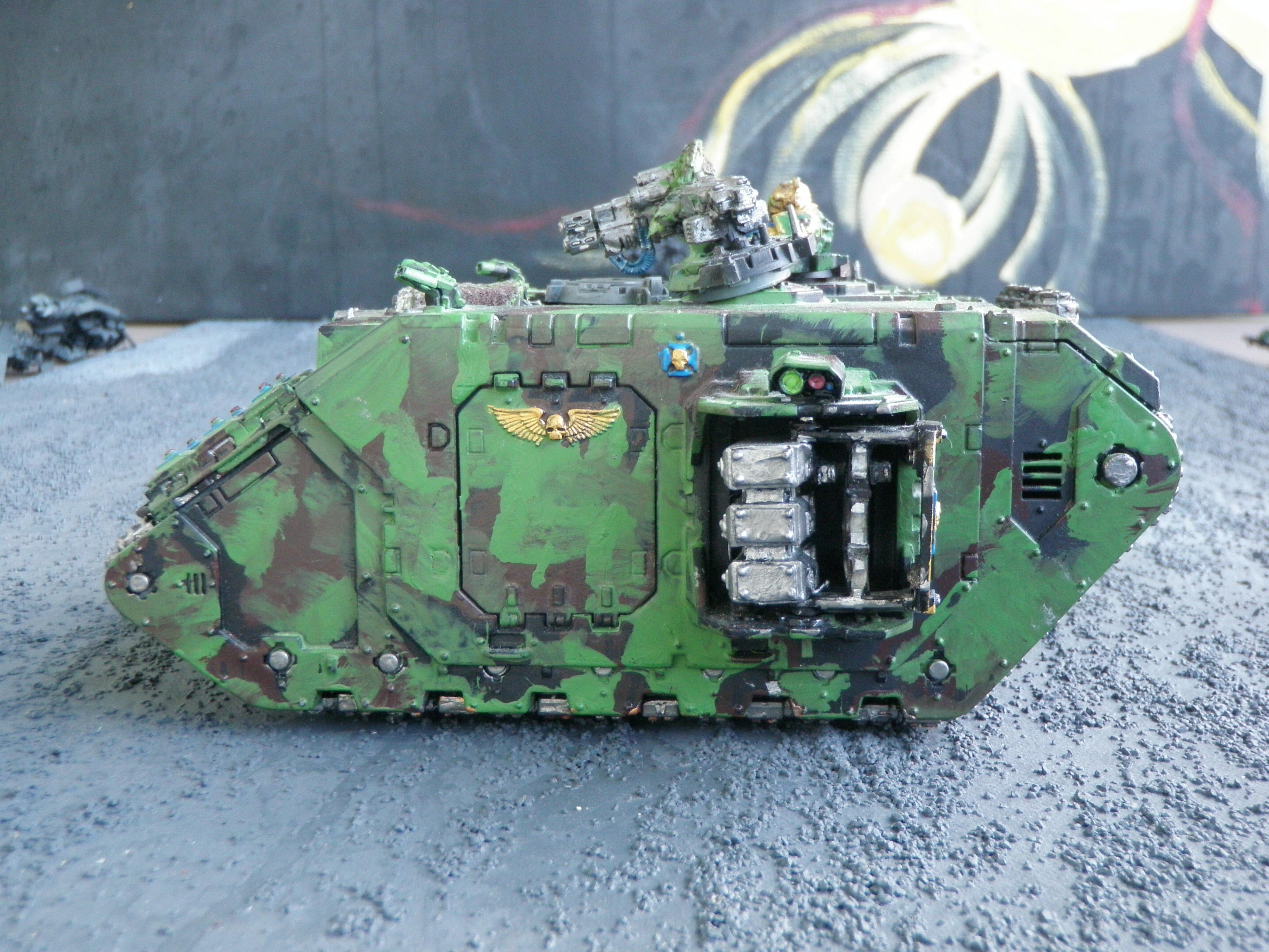 Another View of a Broken Land Raider