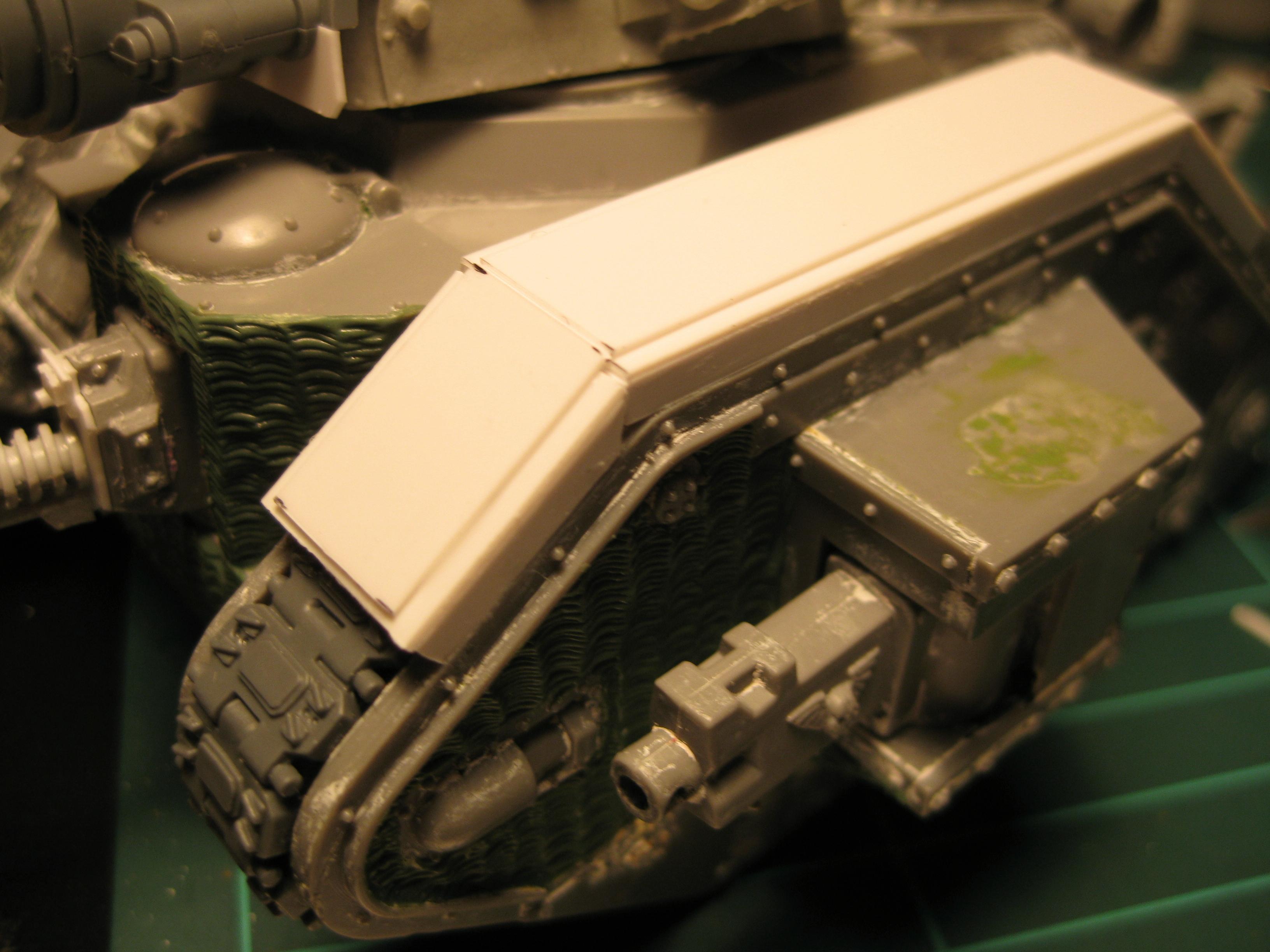 Conversion, Death Korps of Krieg, Imperial Guard, Leman Russ, Work In Progress, Zimmerrit
