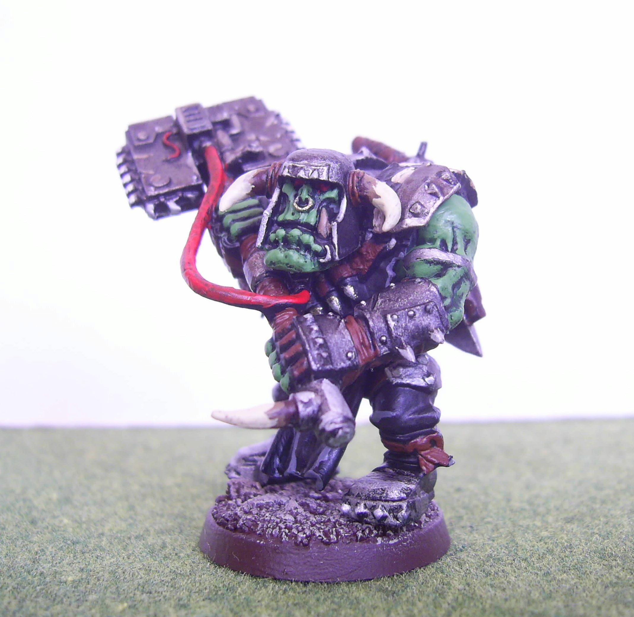 Nob, Orks, Warhammer 40,000 - Ork Nob wit Big Choppa - Gallery - DakkaDakka