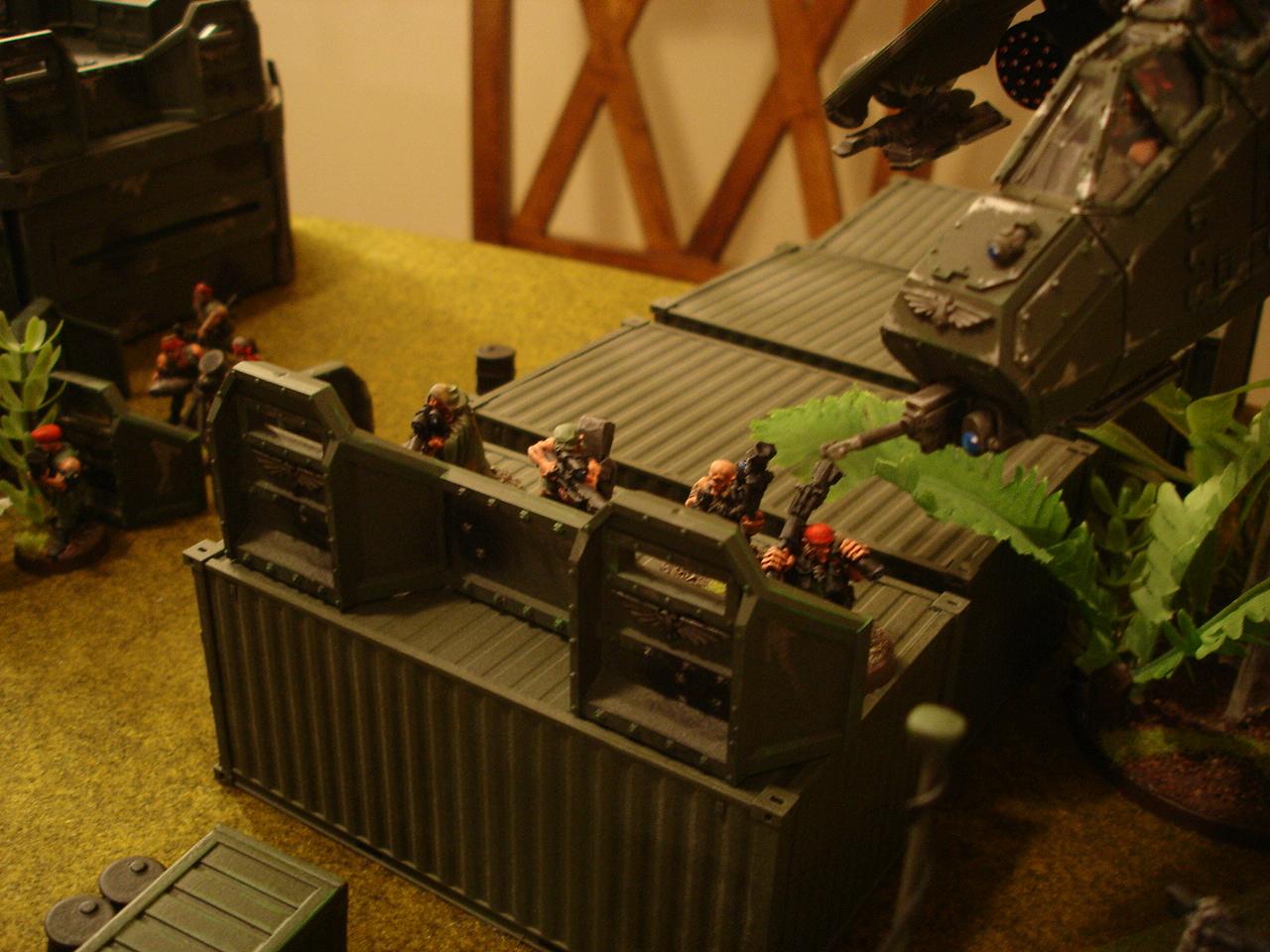 Catachan, Imperial Guard, Terrain, Valkyrie, Warhammer 40,000, Warhammer Fantasy