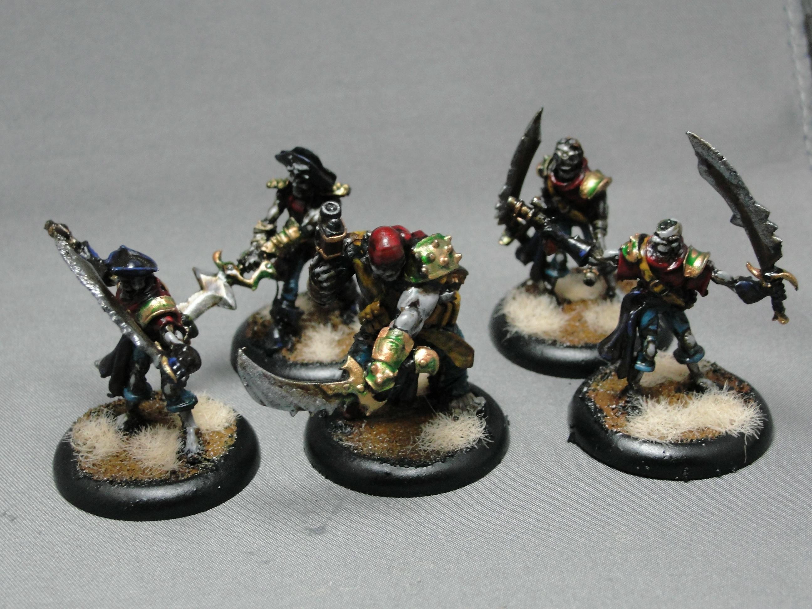Warmachine, Cryx, Revenant Crew of the Atramentous