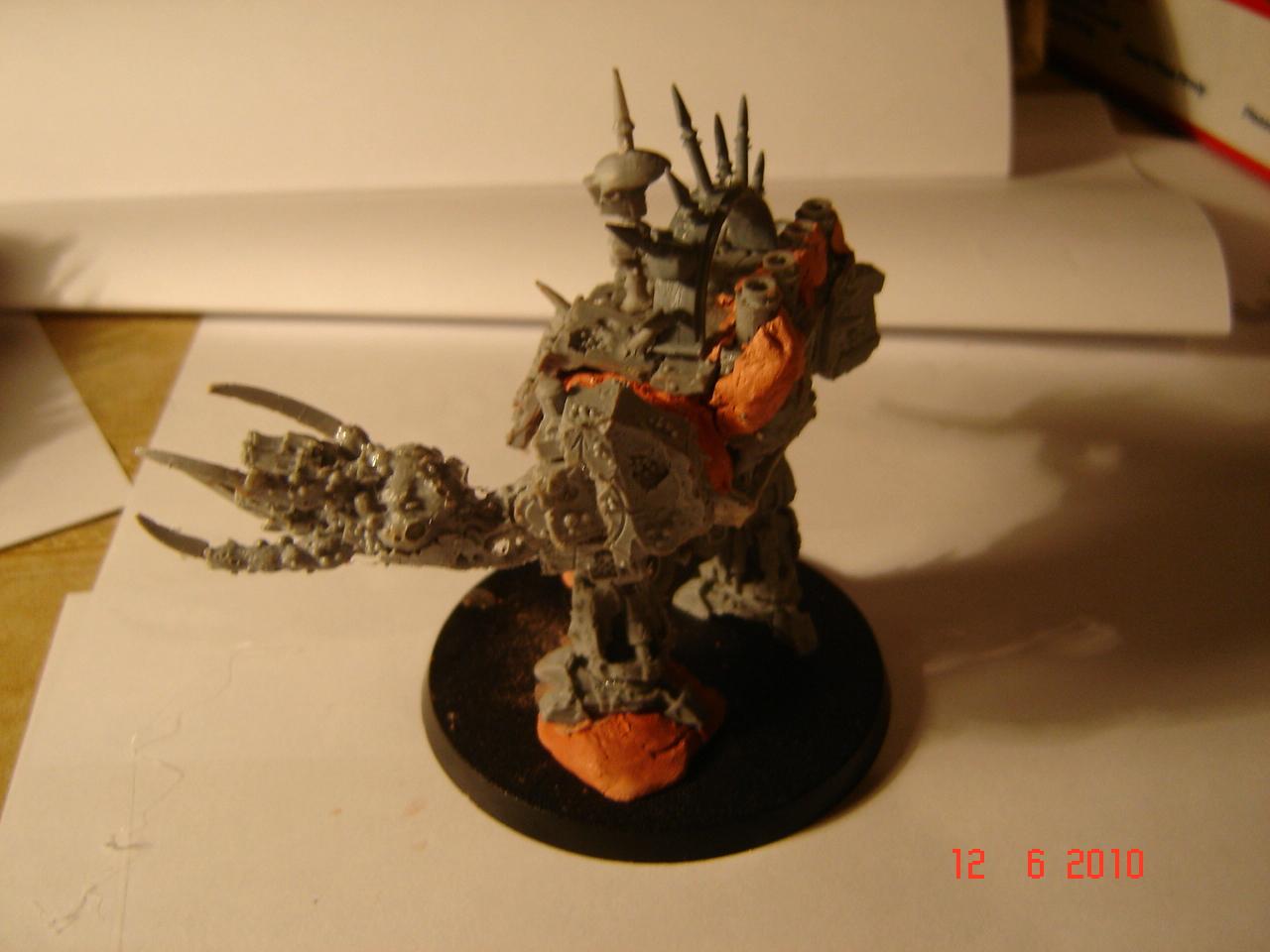 Chaos, Dark Mechanicus, Dreadnought, Heretek, Work In Progress